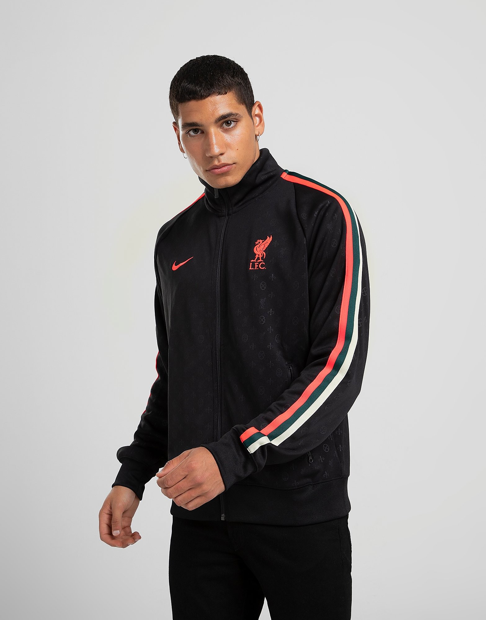 

Nike Liverpool FC N98 Jacket - Black/Bright Crimson - Mens, Black/Bright Crimson