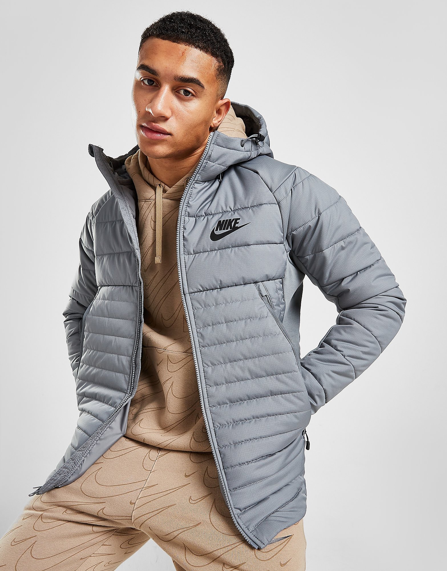 

Nike Hybrid Jacket - Cool Grey - Mens, Cool Grey