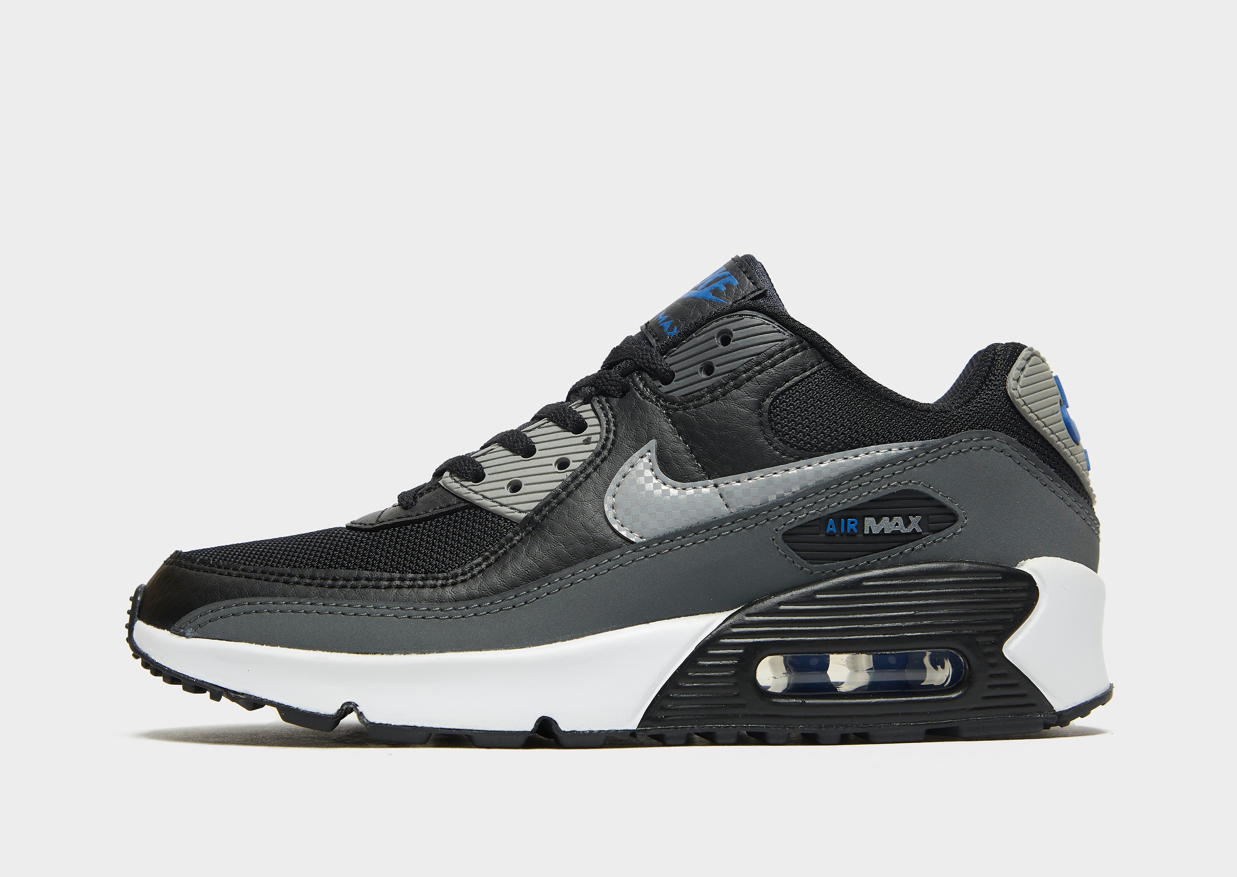 

Nike Air Max 90 Leather Junior - Only at JD - BLACK - Kids, BLACK
