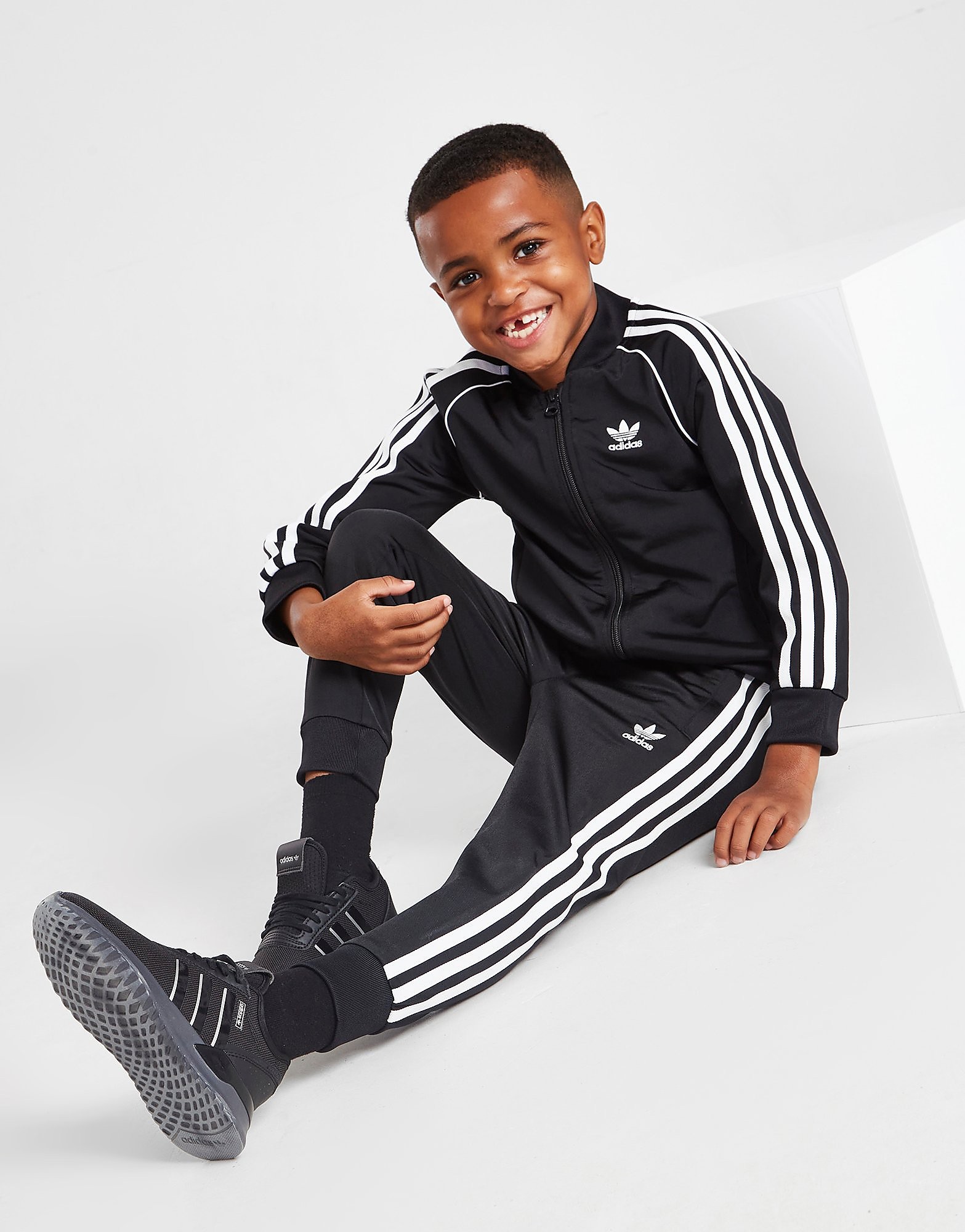 Adidas Originals Fato de Treino SST para Criança - Preto - Kids, Preto