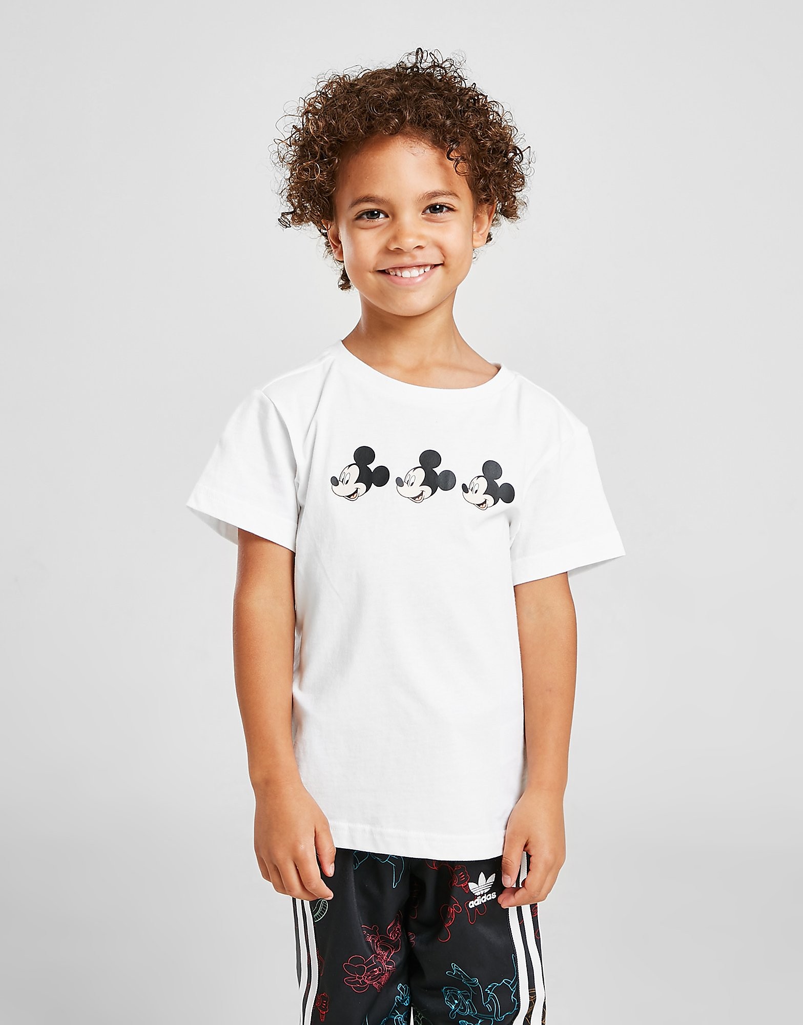 

adidas Originals Mickey T-Shirt Children - White - Kids, White