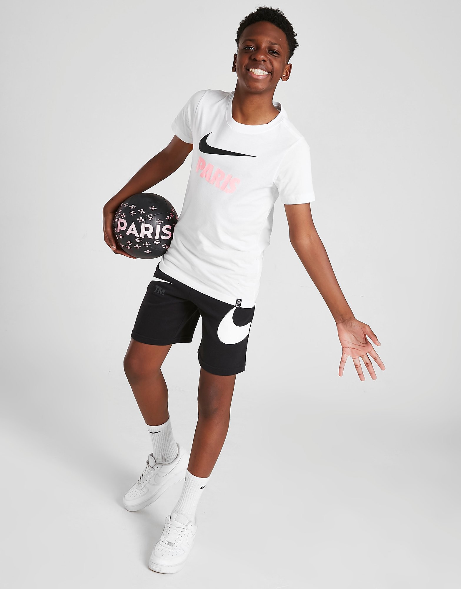 

Nike Paris Saint Germain Club T-Shirt Junior - White - Kids, White