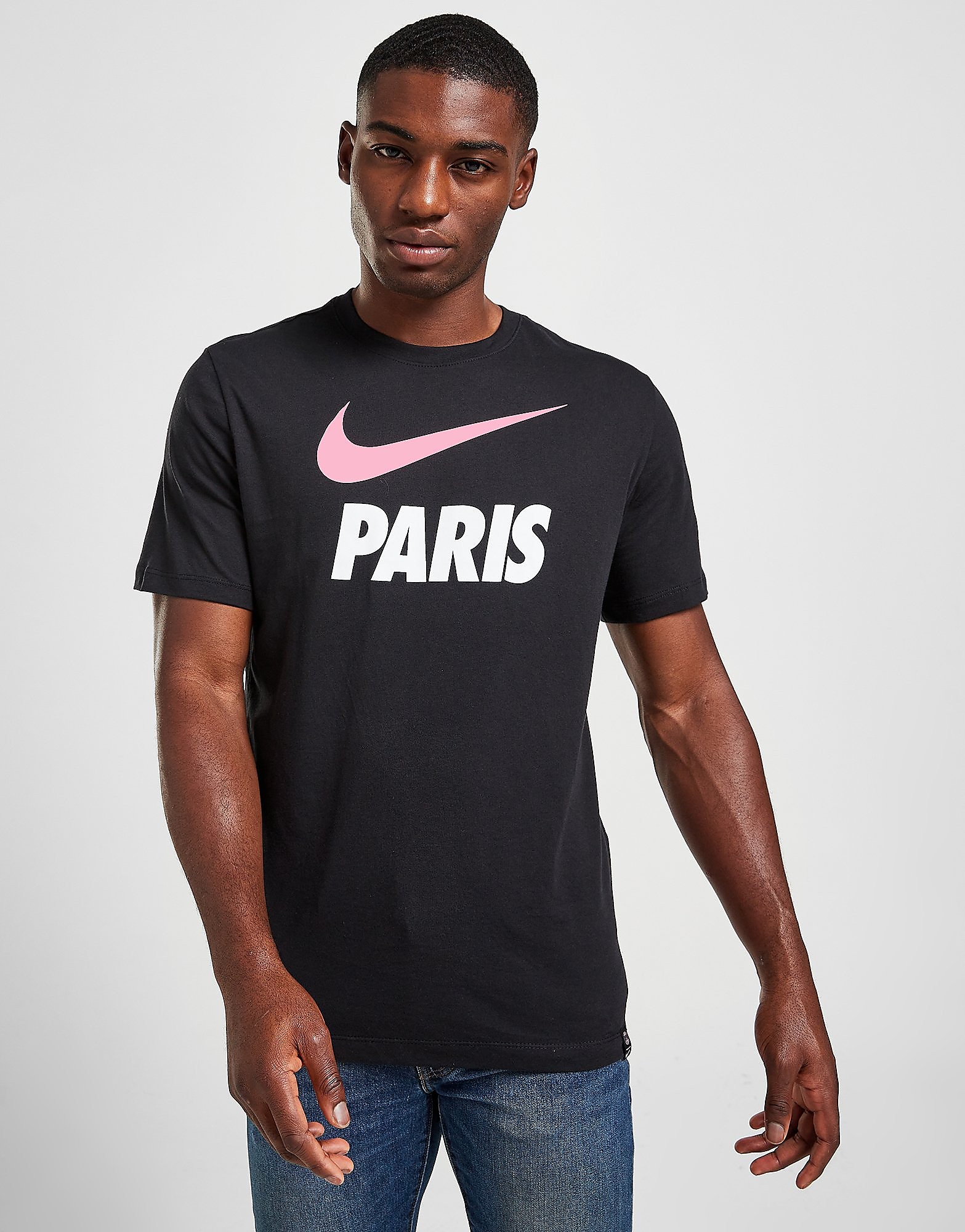 

Nike Paris Saint Germain Club T-Shirt - Black - Mens, Black