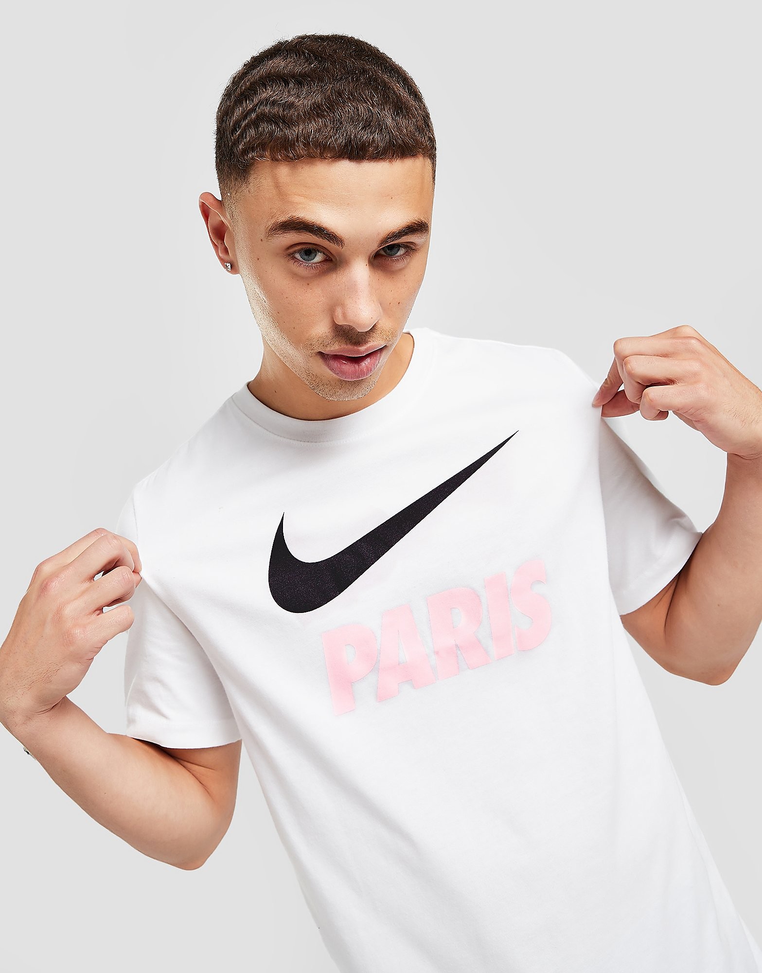 Nike Paris Saint Germain Club T-Shirt - White - Mens, White