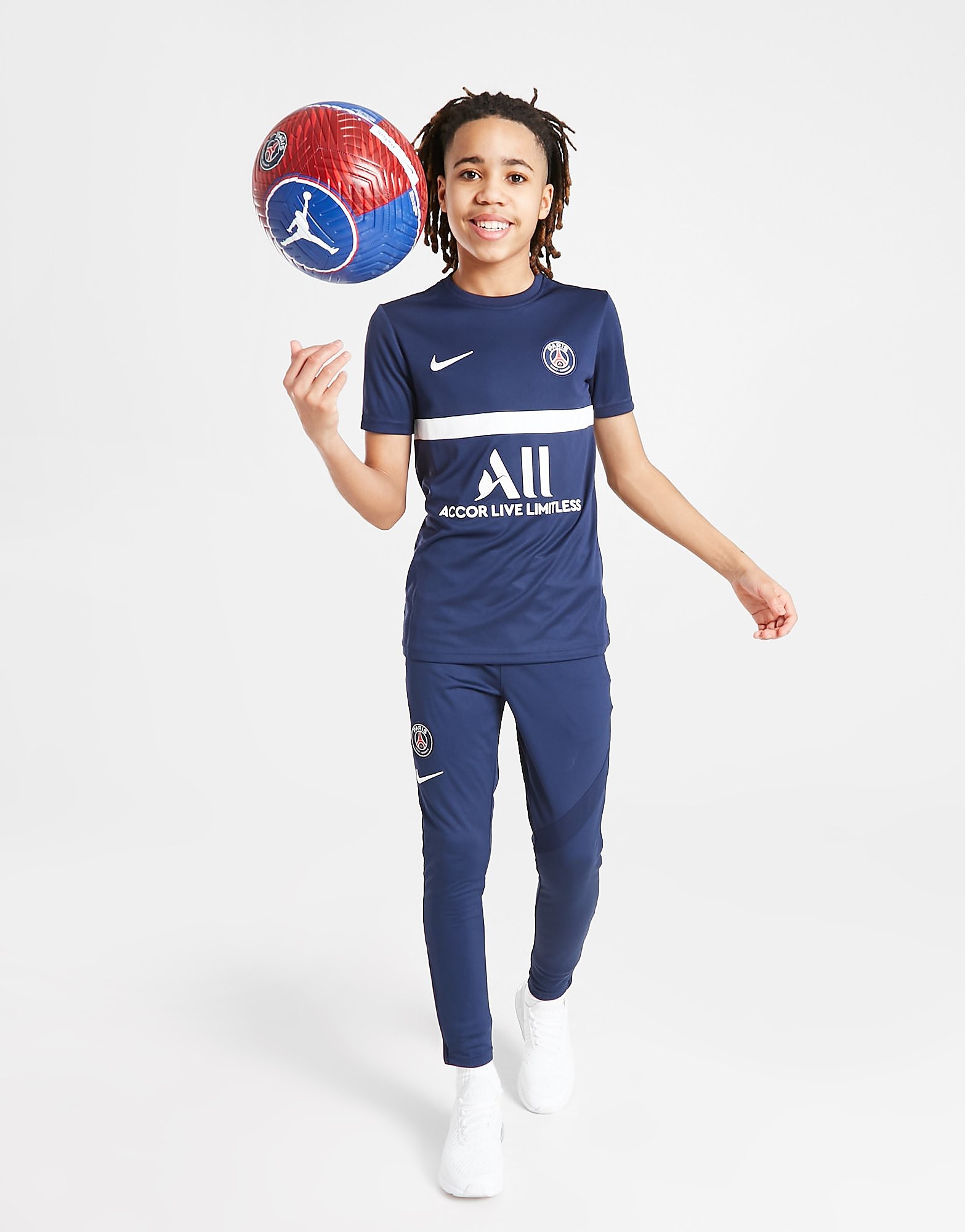 

Nike Paris Saint Germain Academy T-Shirt Junior - Midnight Navy/Midnight Navy/White/White - Kids, Midnight Navy/Midnight Navy/White/White