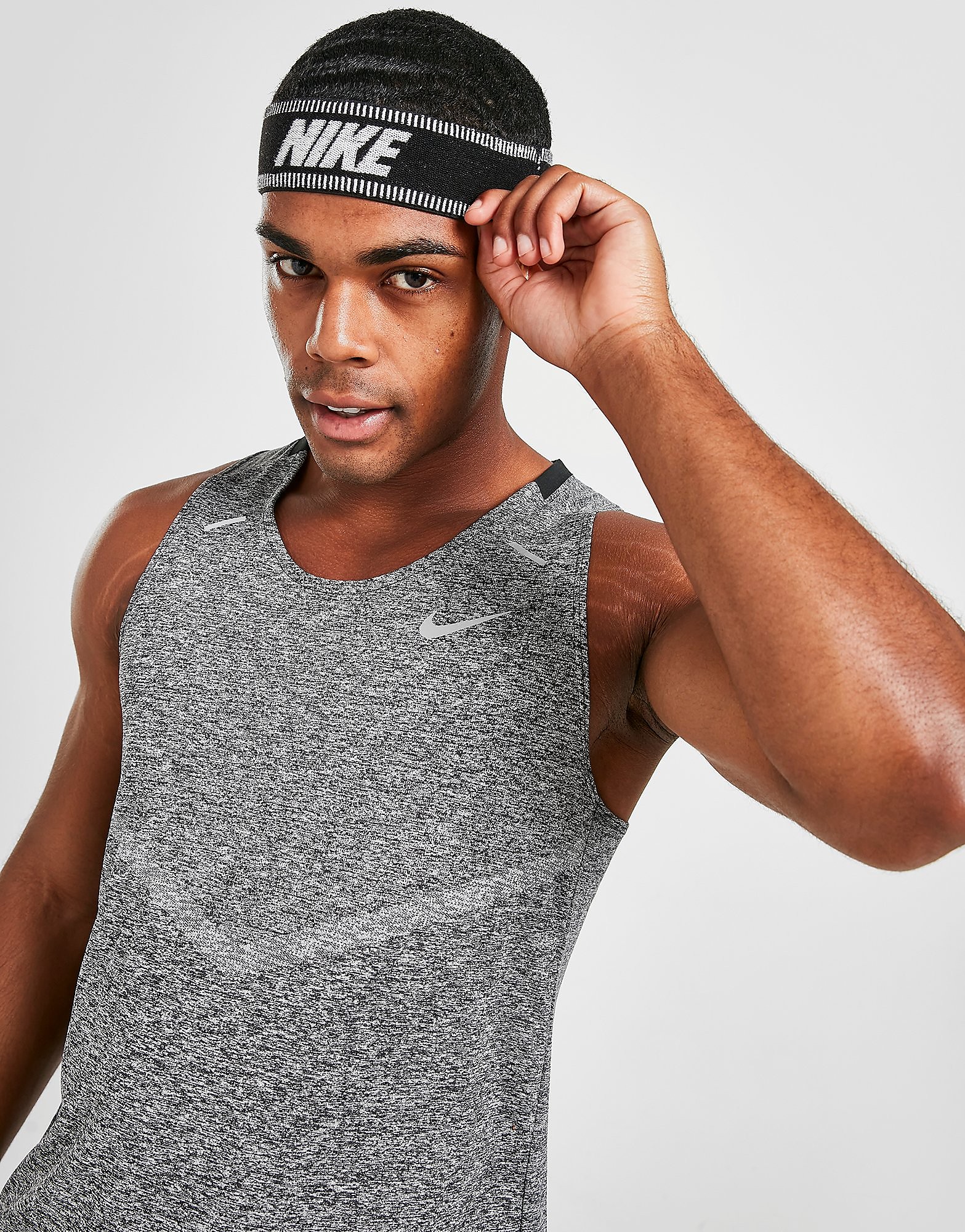 

Nike Rise 365 Tank Top - Black/Heather - Mens, Black/Heather