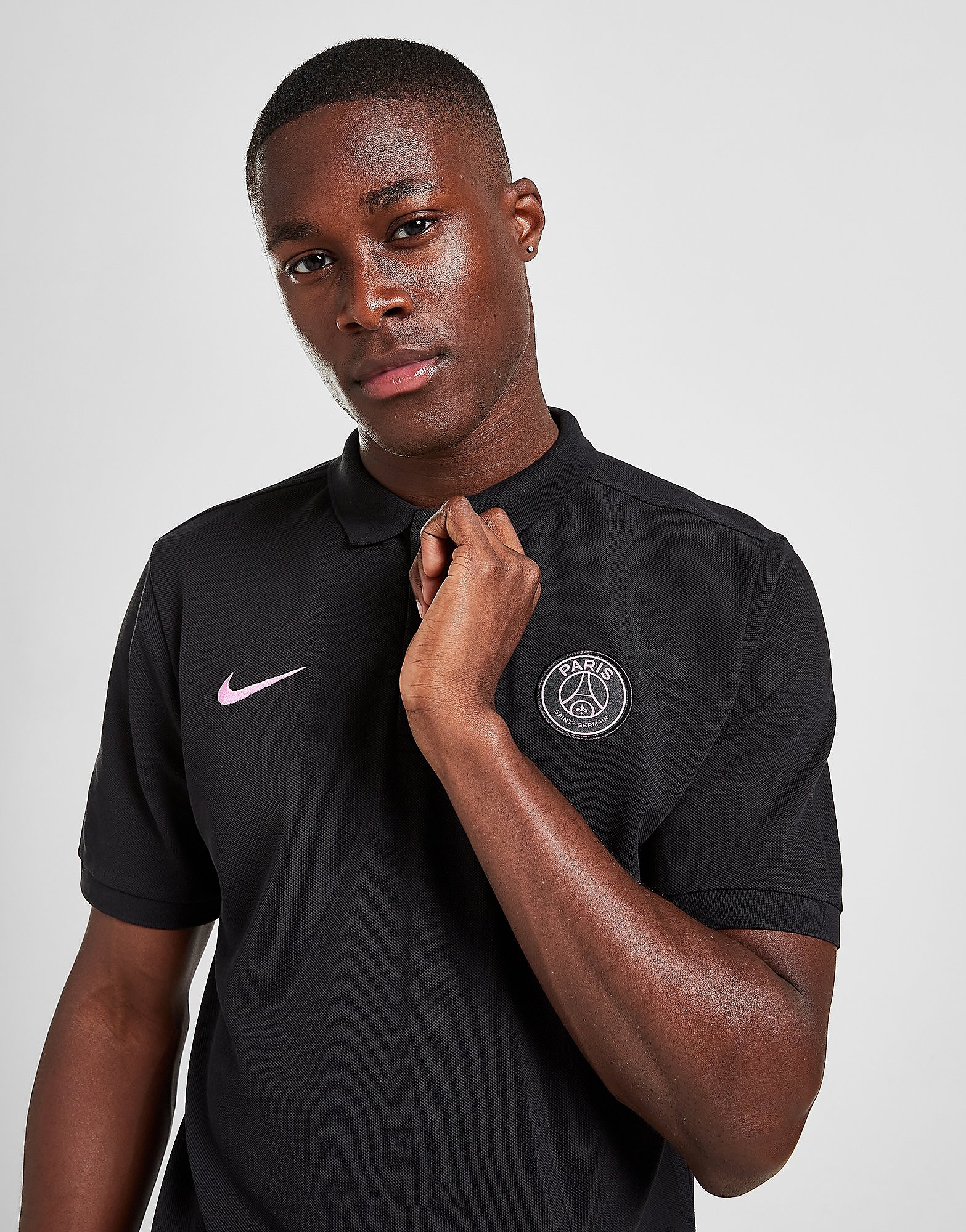

Nike Paris Saint Germain Training Polo Shirt - Black - Mens, Black