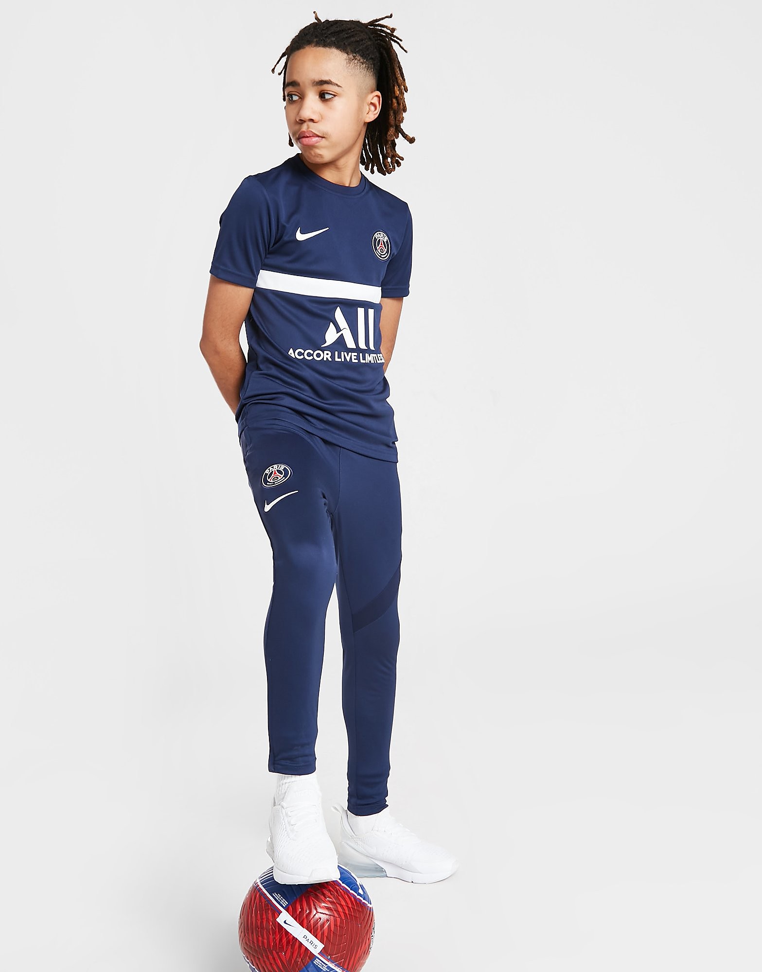 

Nike Paris Saint Germain Academy Track Pants Junior - Midnight Navy/Midnight Navy/White - Kids, Midnight Navy/Midnight Navy/White