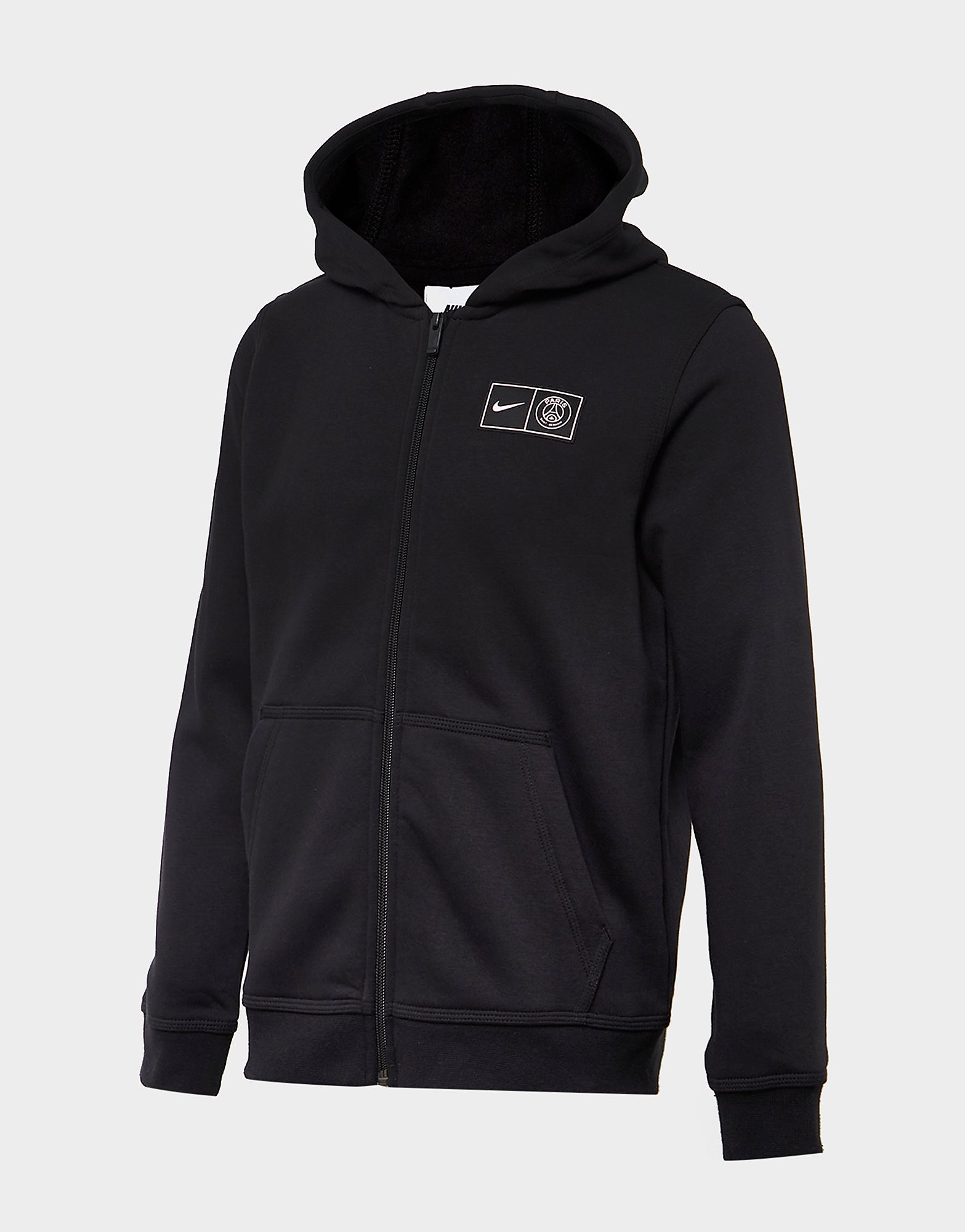 

Nike Paris Saint Germain Training Full Zip Hoodie JNR - Black/Arctic Punch - Kids, Black/Arctic Punch
