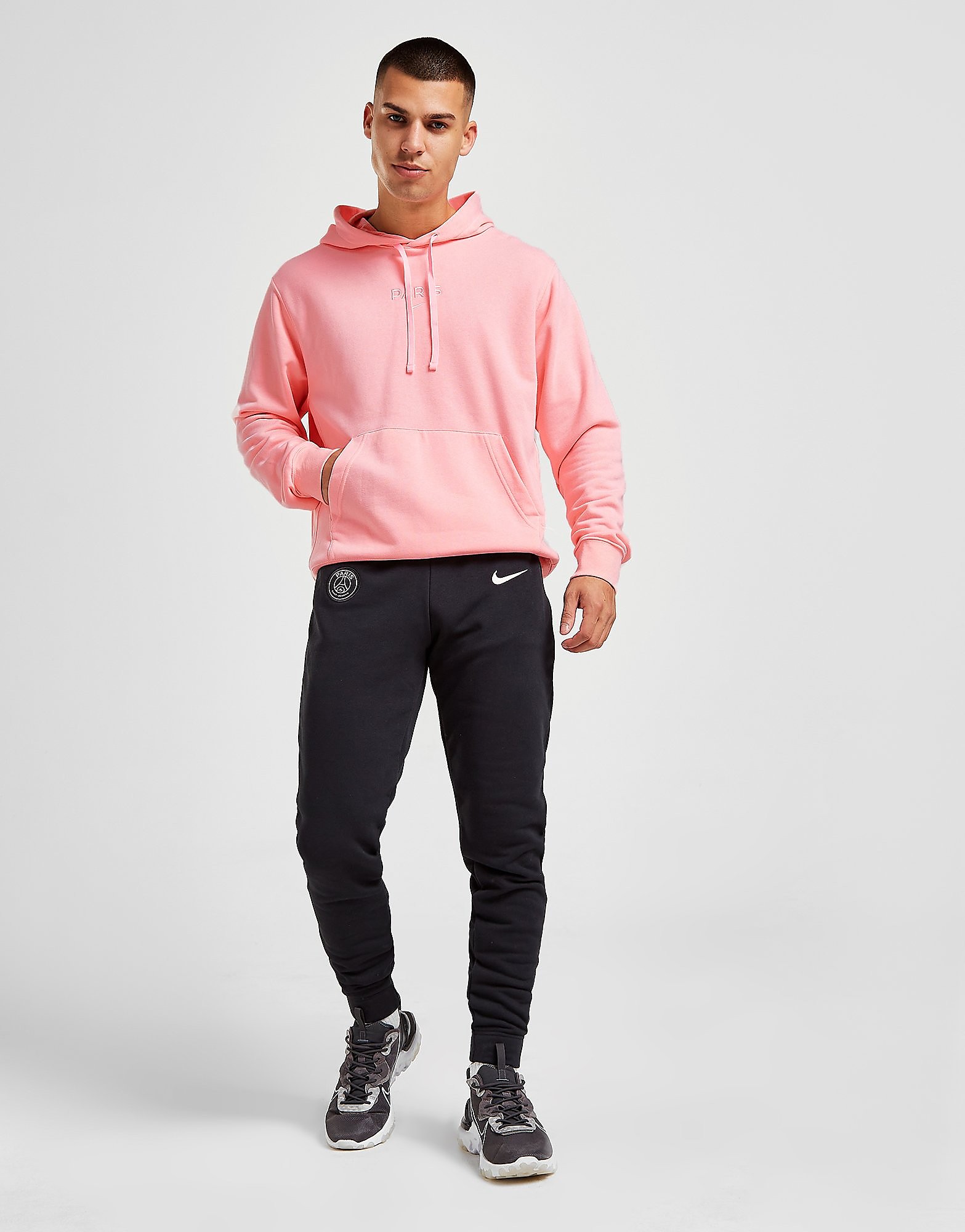 

Nike Paris Saint Germain Fleece Joggers - Black/Arctic Punch - Mens, Black/Arctic Punch
