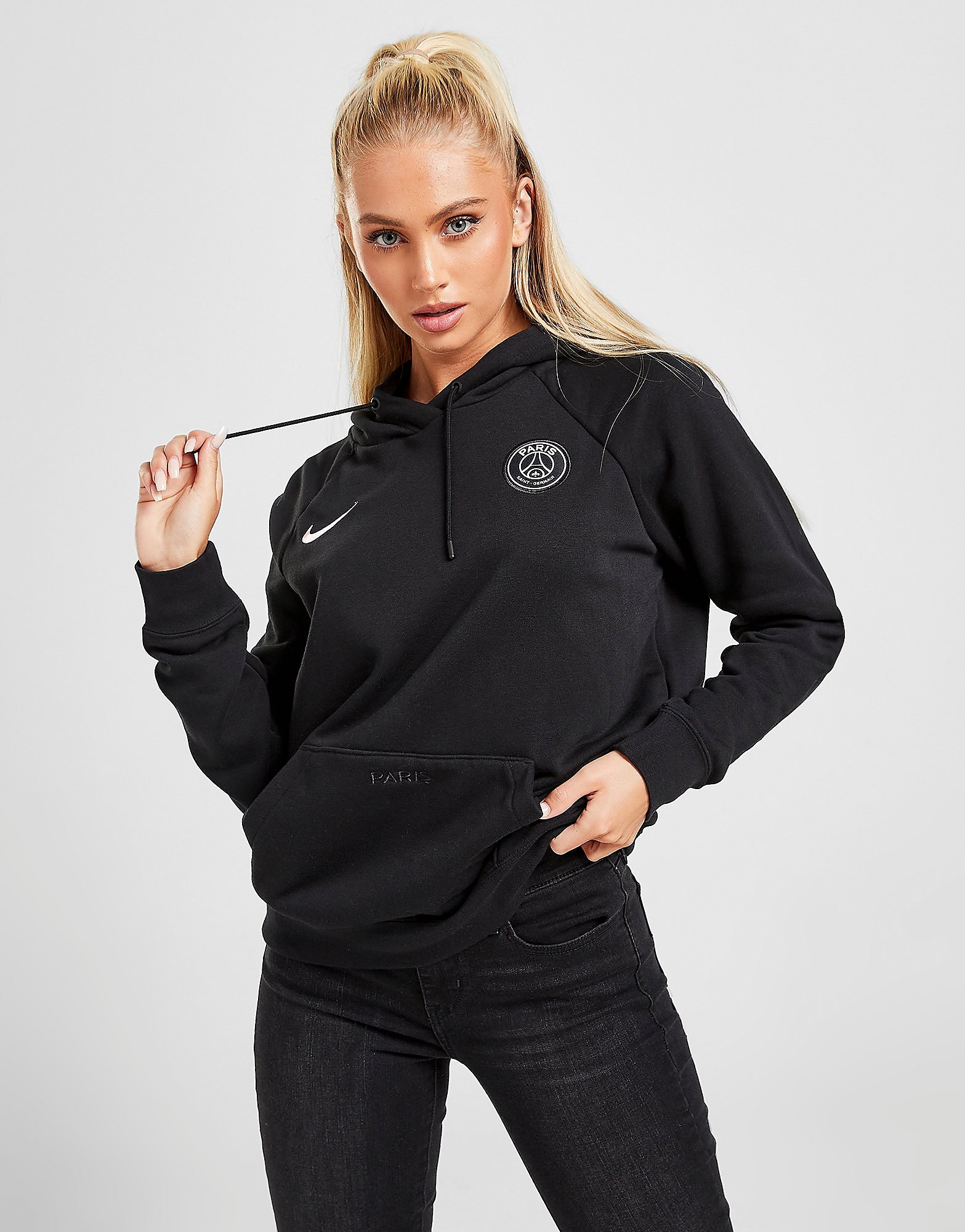 

Nike Paris Saint Germain Training Hoodie - Black - Womens, Black