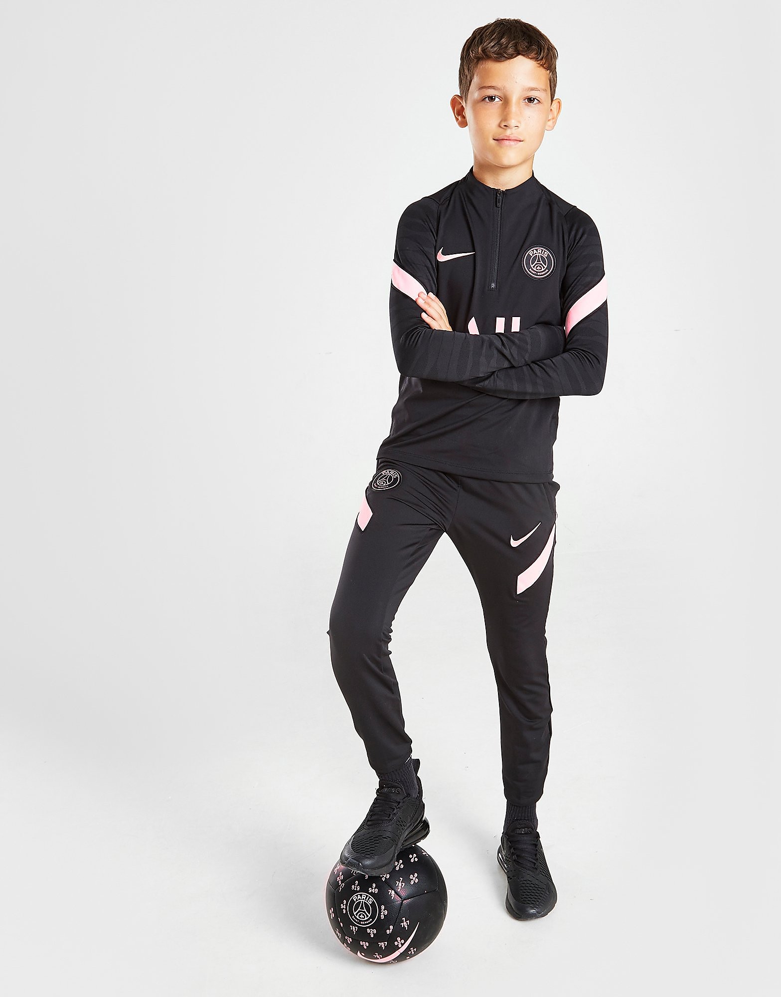 

Jordan Paris Saint Germain Strike Track Pants Junior - Black/Arctic Punch/Arctic Punch/Pink - Kids, Black/Arctic Punch/Arctic Punch/Pink