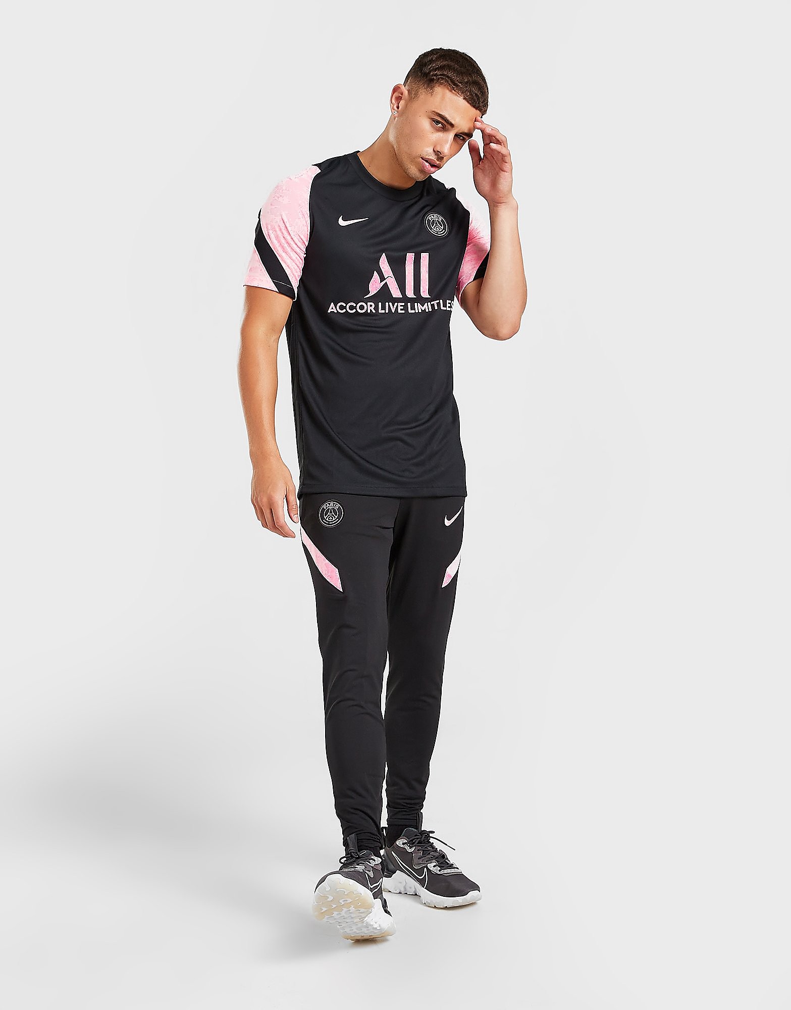 

Nike Paris Saint Germain Strike Drill Track Pants - Black/Arctic Punch/Arctic Punch - Mens, Black/Arctic Punch/Arctic Punch