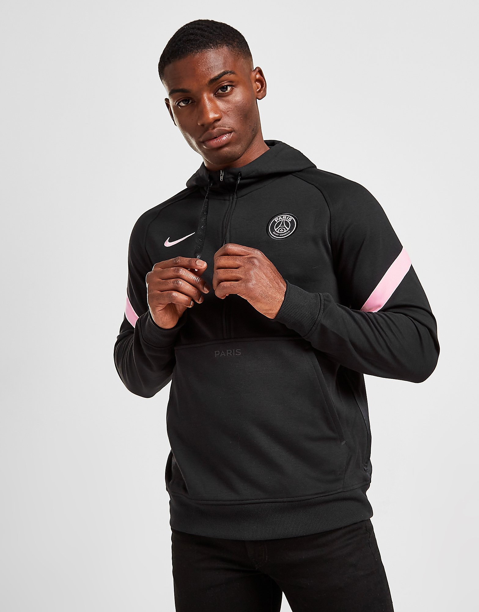 

Nike Paris Saint Germain Travel Hoodie - Black/Black/Arctic Punch/Arctic Punch - Mens, Black/Black/Arctic Punch/Arctic Punch