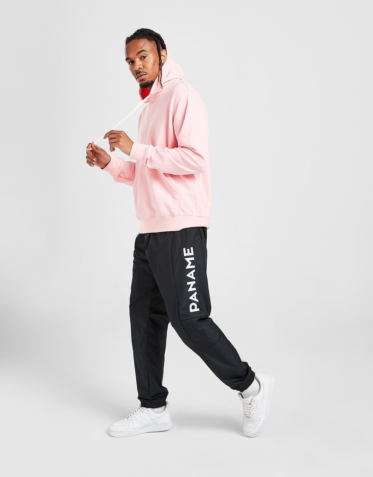 Nike Paris Saint Germain Training Woven Track Pants - Black/White/White - Mens, Black/White/White