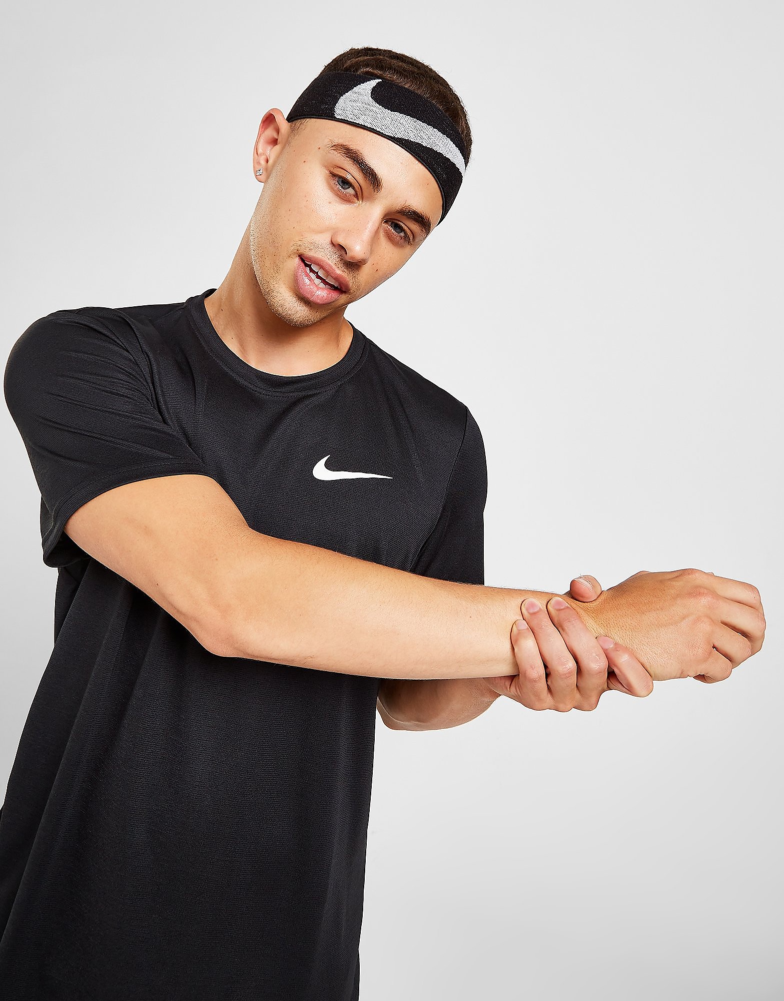 

Nike Superset T-Shirt - Black/White, Black/White