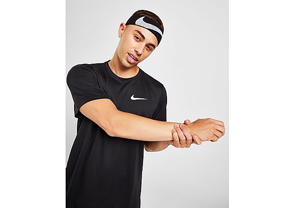 Nike Nike Dri-FIT Superset Trainingstop met korte mouwen voor heren - Black/White