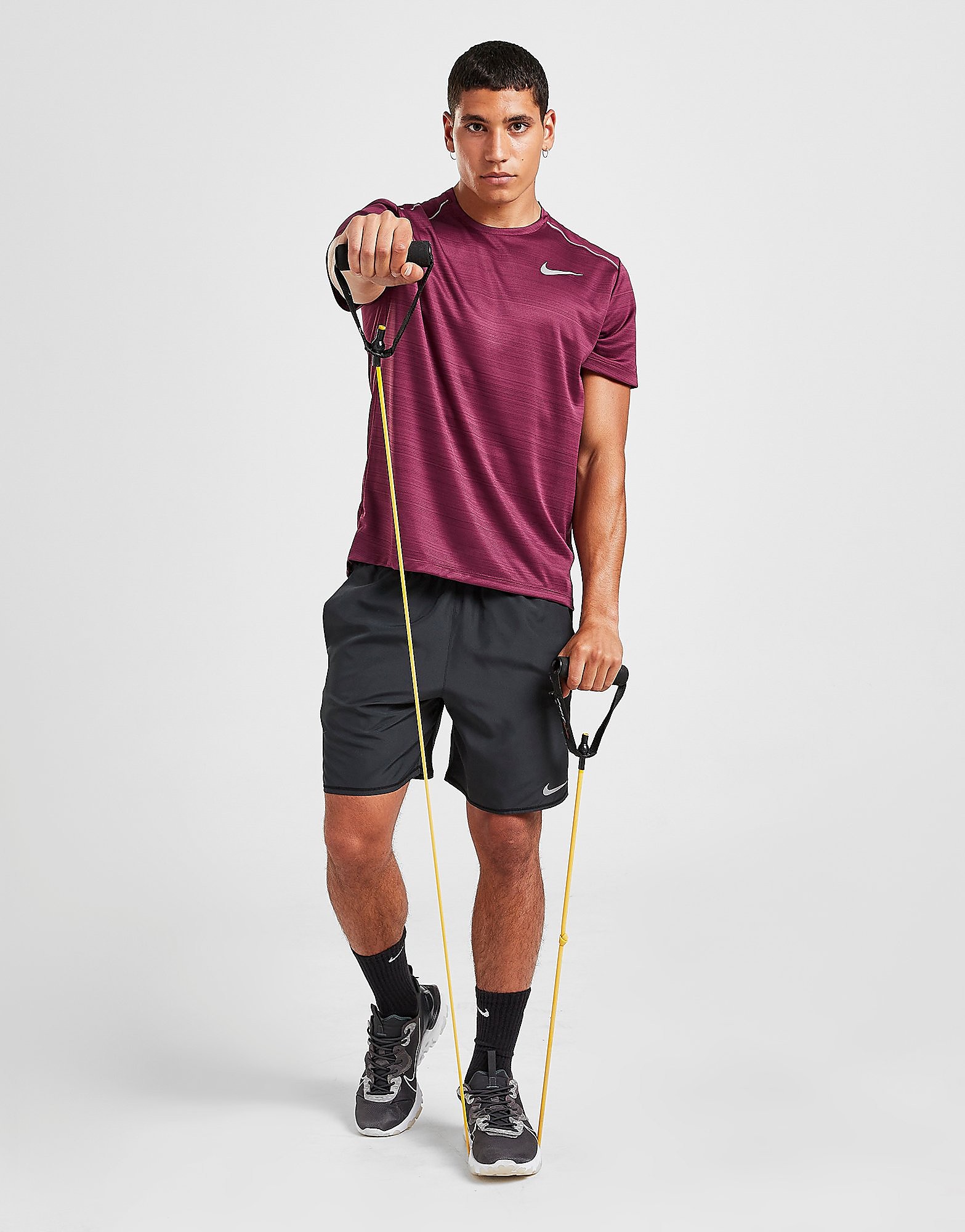 

Nike Challenger Wild Run 7" Shorts - Off-Noir/Black - Mens, Off-Noir/Black