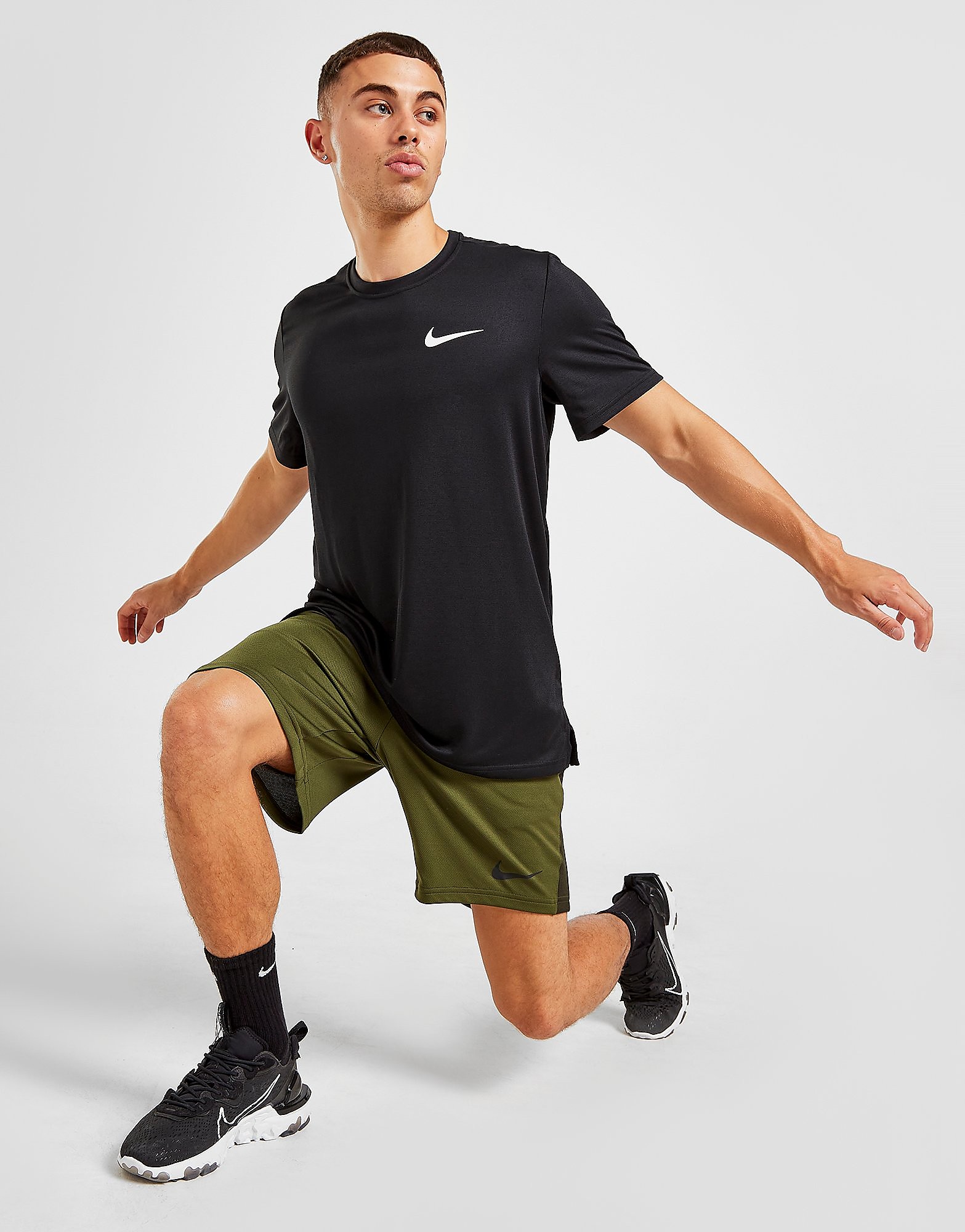 

Nike Dri-FIT Shorts - Rough Green/Sequoia/Black - Mens, Rough Green/Sequoia/Black
