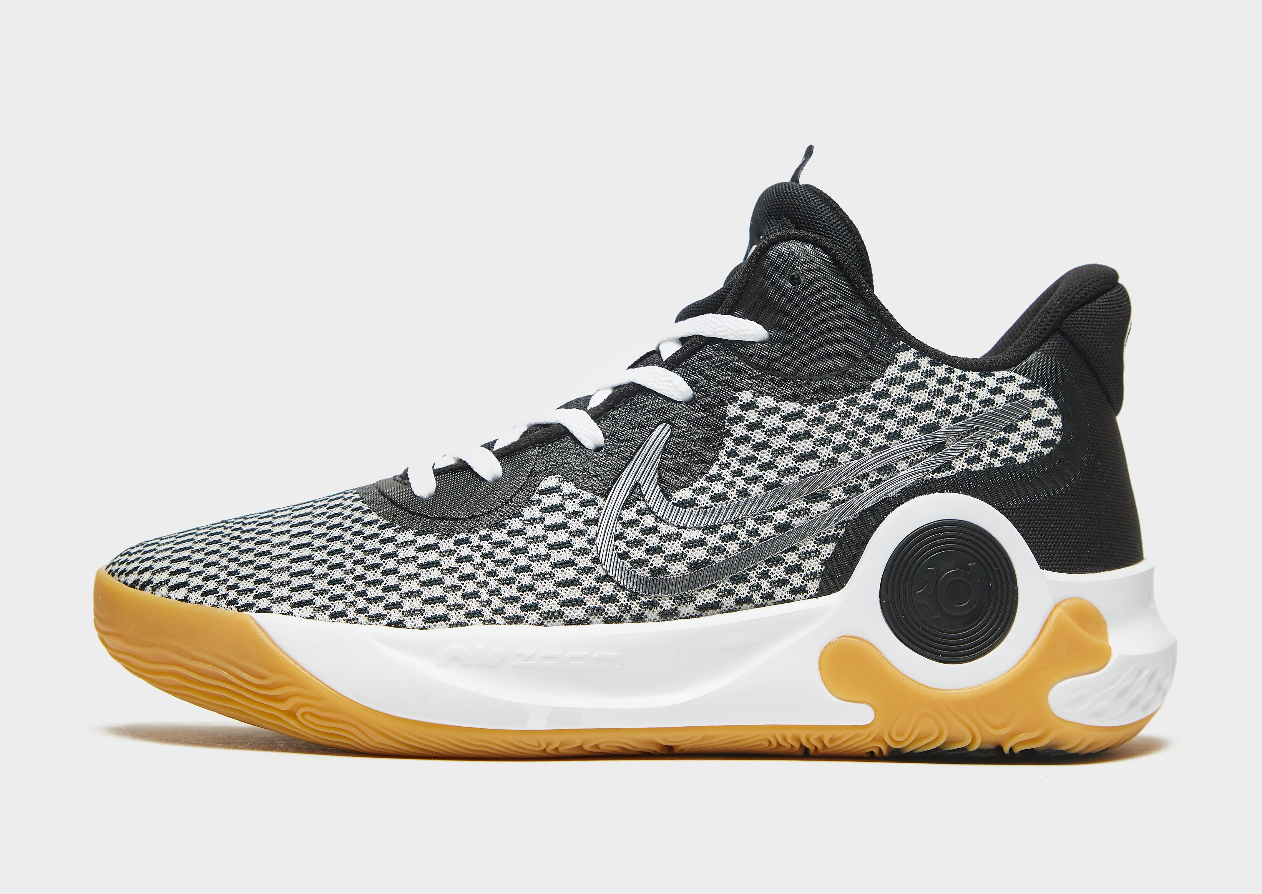 

Nike KD Trey 5 - Black/White/Gum Light Brown/Metallic Cool Grey - Mens, Black/White/Gum Light Brown/Metallic Cool Grey
