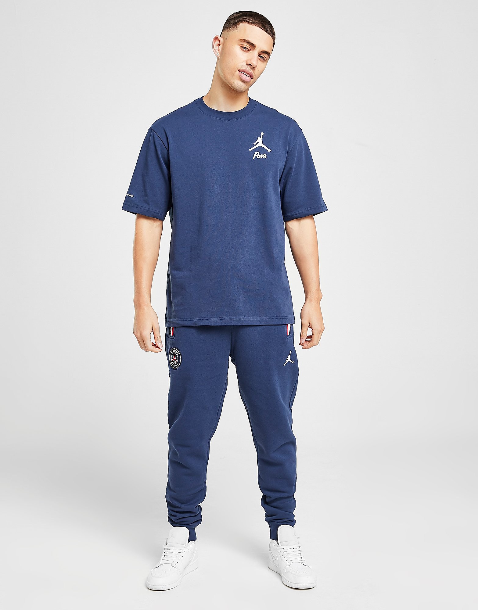Jordan Paris Saint Germain Statement Fleece Joggers - Navy - Mens, Navy