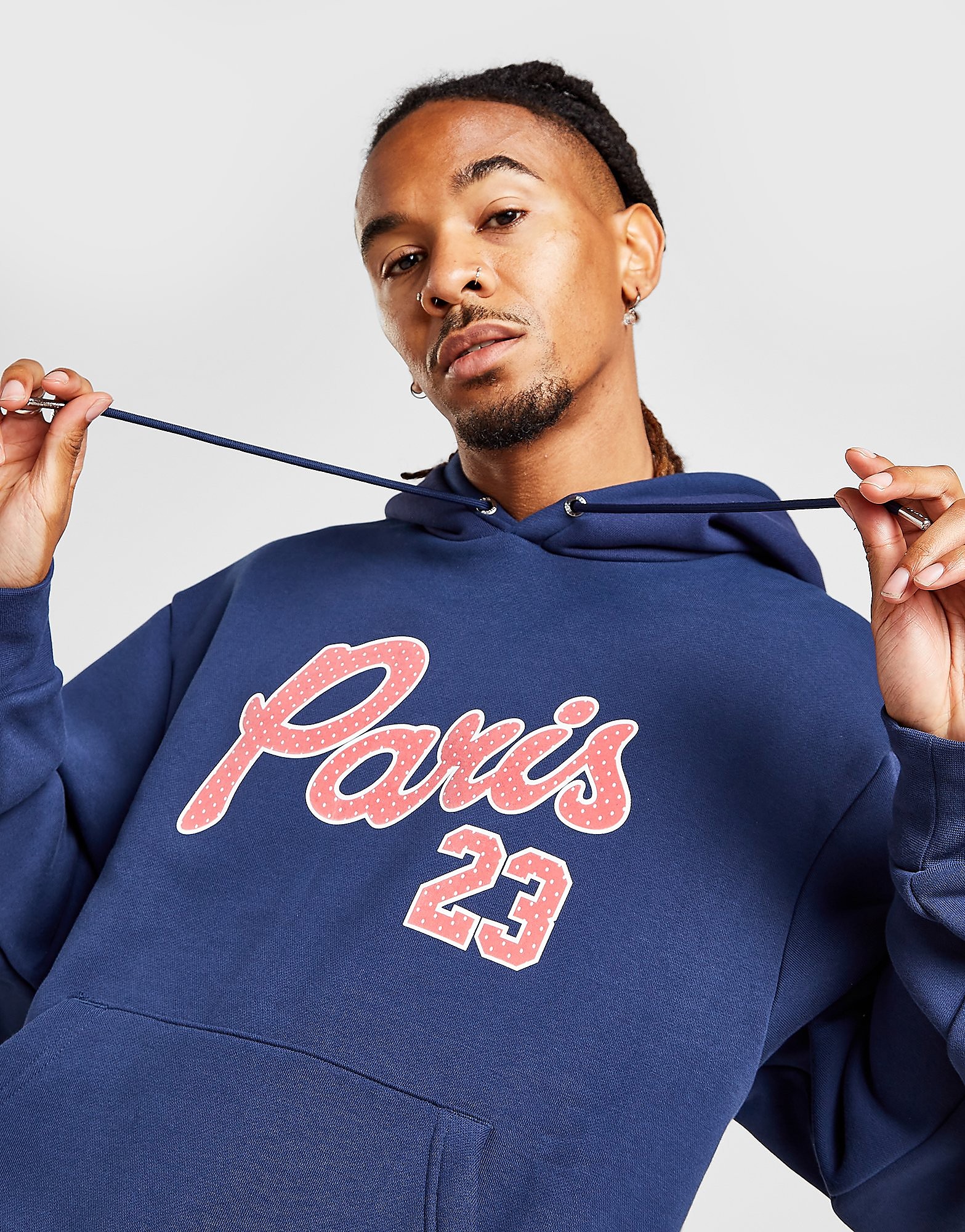 

Nike Paris Saint Germain Statement Fleece Hoodie - Navy - Mens, Navy