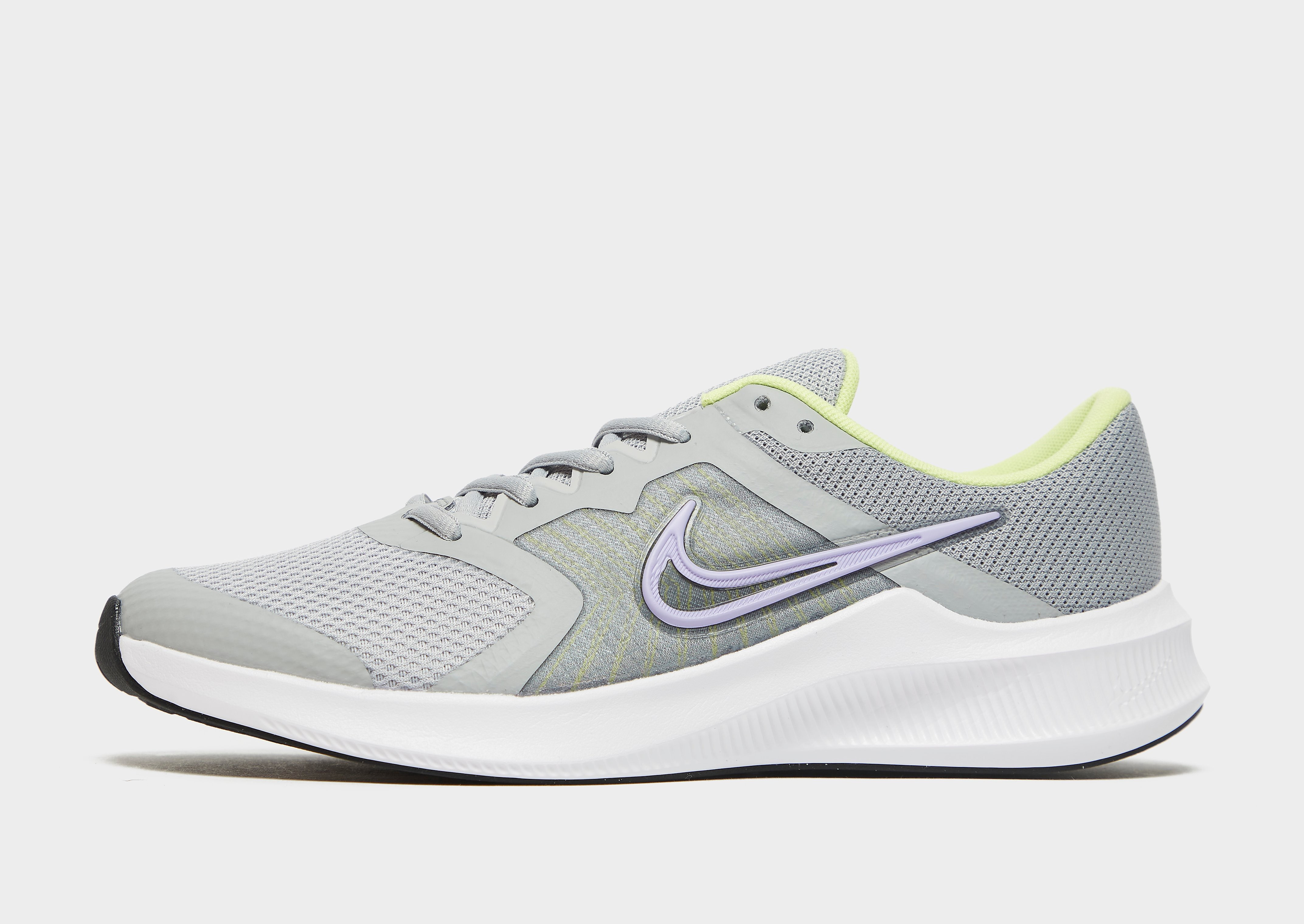 

Nike Downshifter 11 Junior - Light Smoke Grey/Light Lemon Twist/Lilac - Kids, Light Smoke Grey/Light Lemon Twist/Lilac