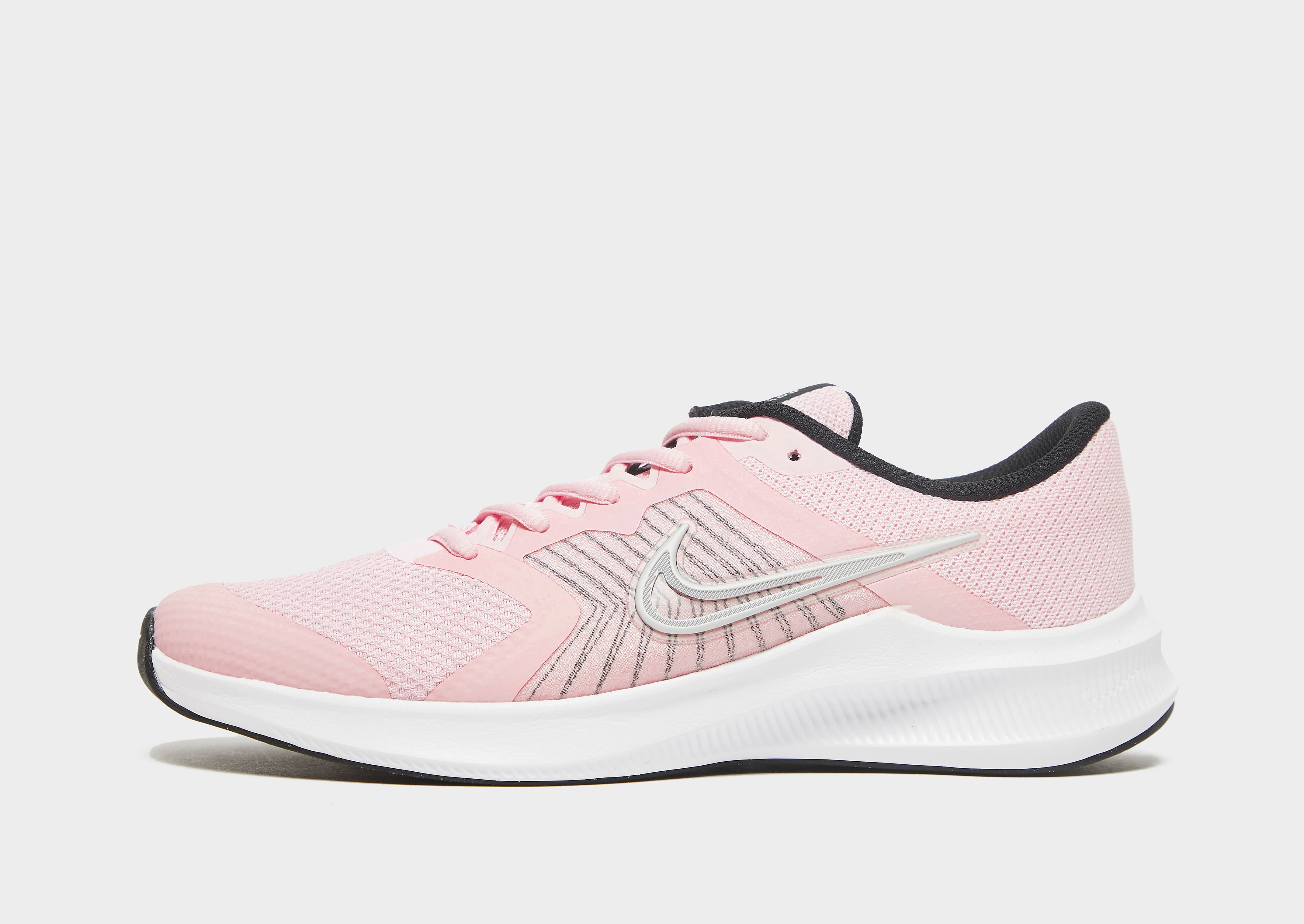 

Nike Downshifter 11 Junior - Pink Foam/Black/White/Metallic Silver - Kids, Pink Foam/Black/White/Metallic Silver