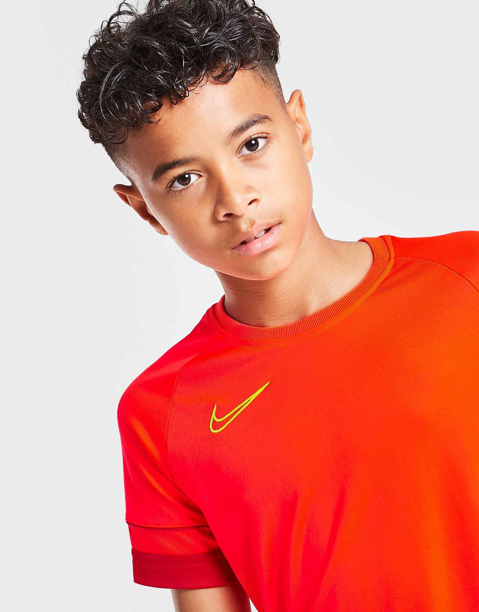 

Nike Academy Short Sleeve T-Shirt Junior - Orange - Kids, Orange