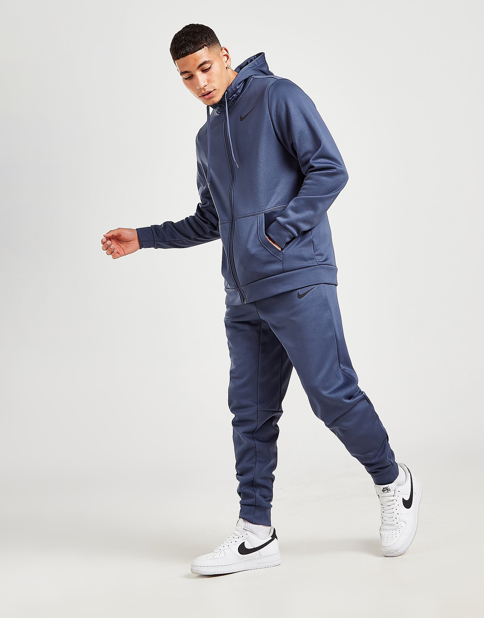 

Nike Training Therma Track Pants - Thunder Blue/Black - Mens, Thunder Blue/Black