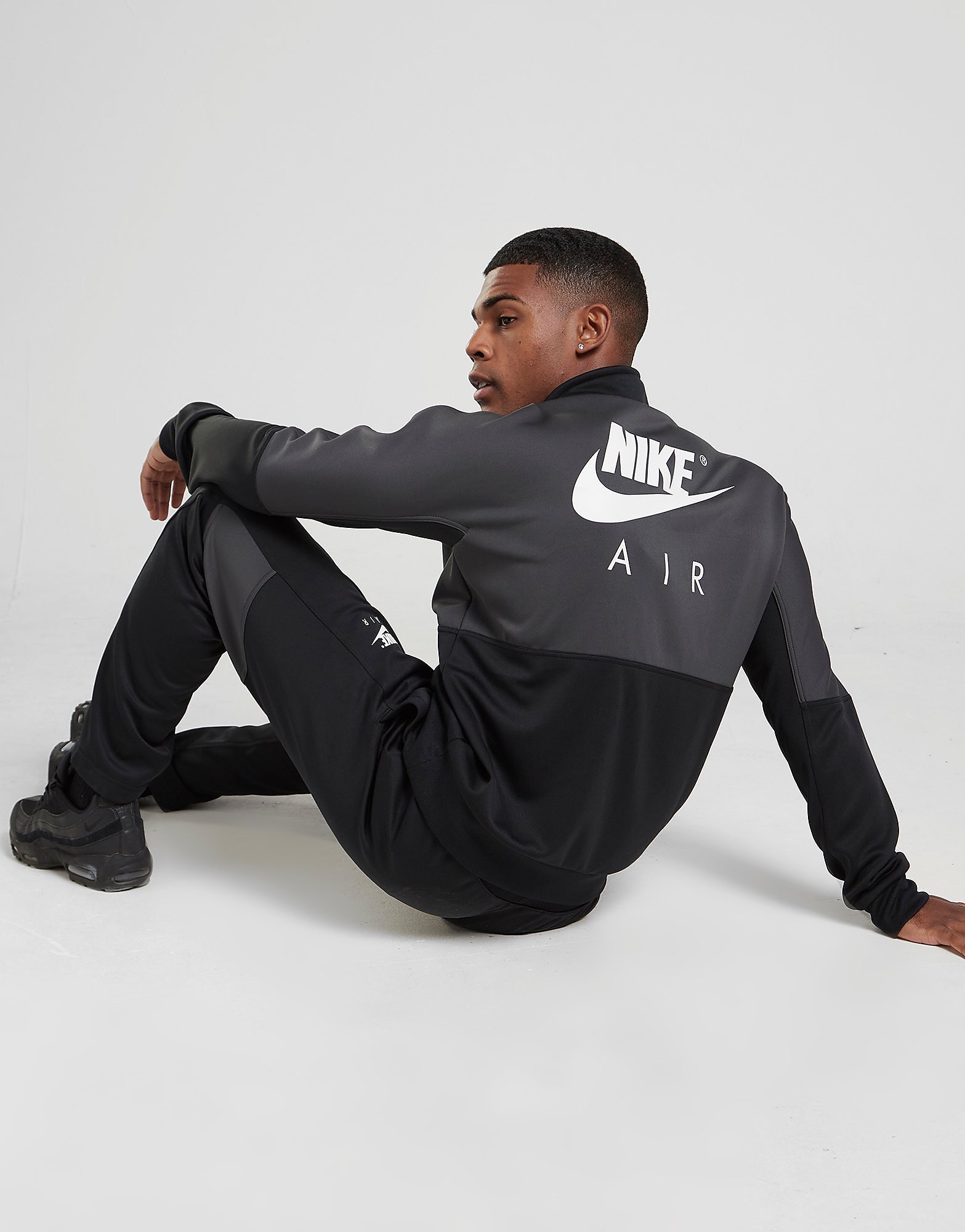 

Nike Air Track Top - Black/Anthracite/White - Mens, Black/Anthracite/White