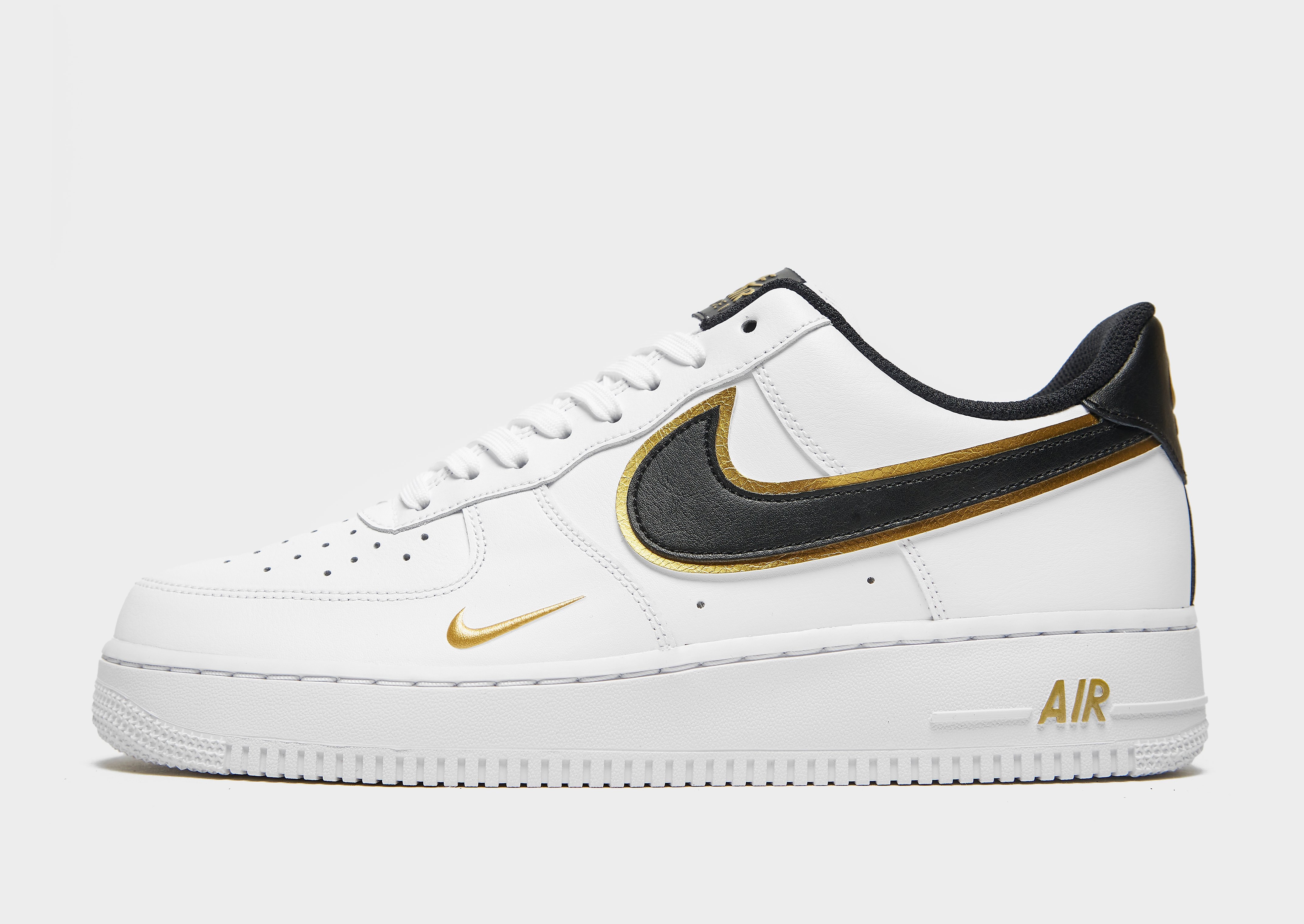 

Nike Air Force 1 LV8 - White/Metallic Gold/White/Black - Mens, White/Metallic Gold/White/Black