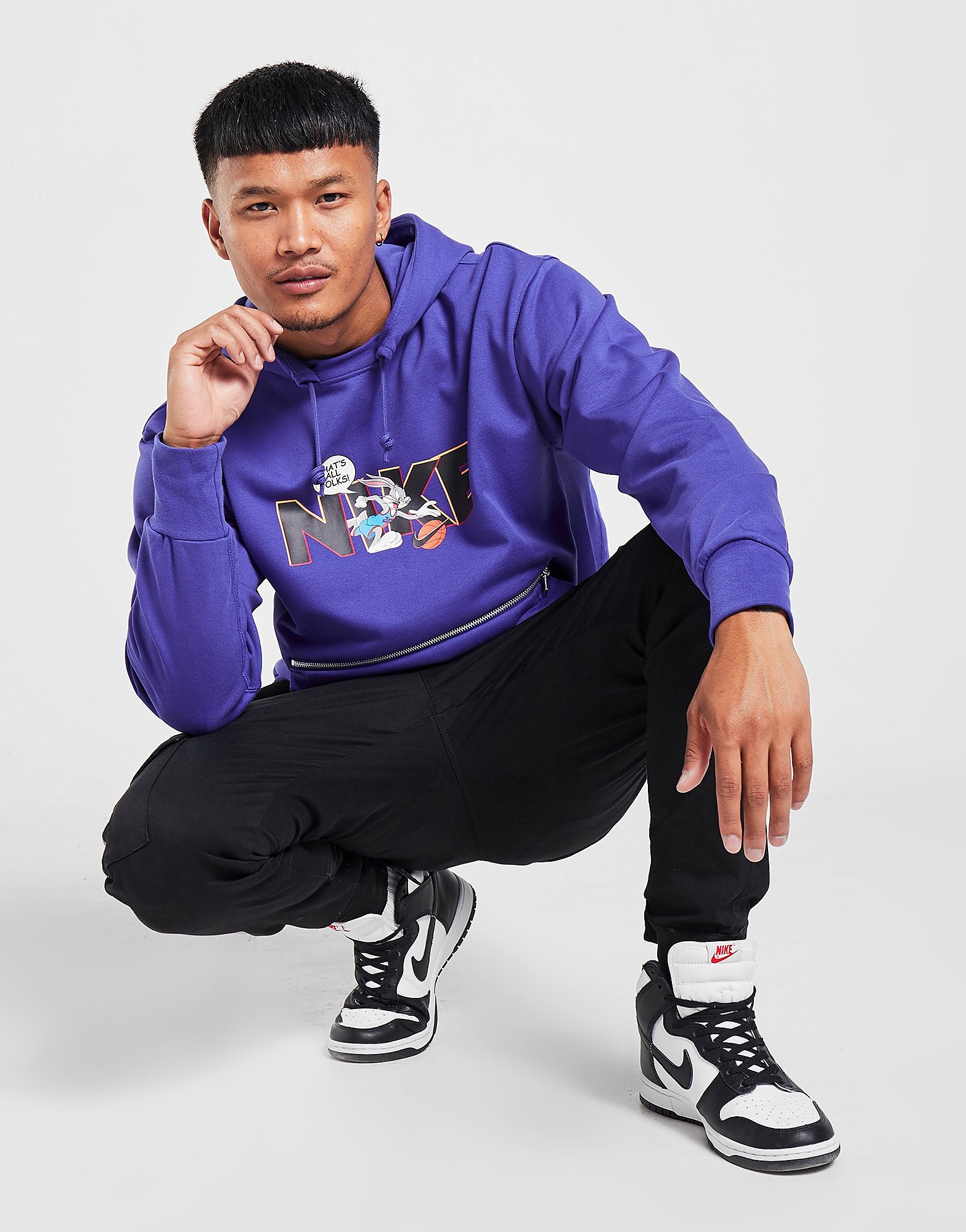 

Nike Space Jam: 'A New Legacy' Pullover Hoodie - Blue - Mens, Blue