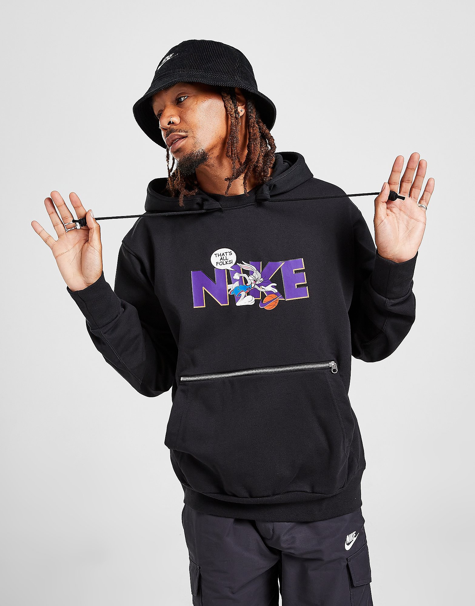 

Nike Space Jam: 'A New Legacy' Pullover Hoodie - Black - Mens, Black