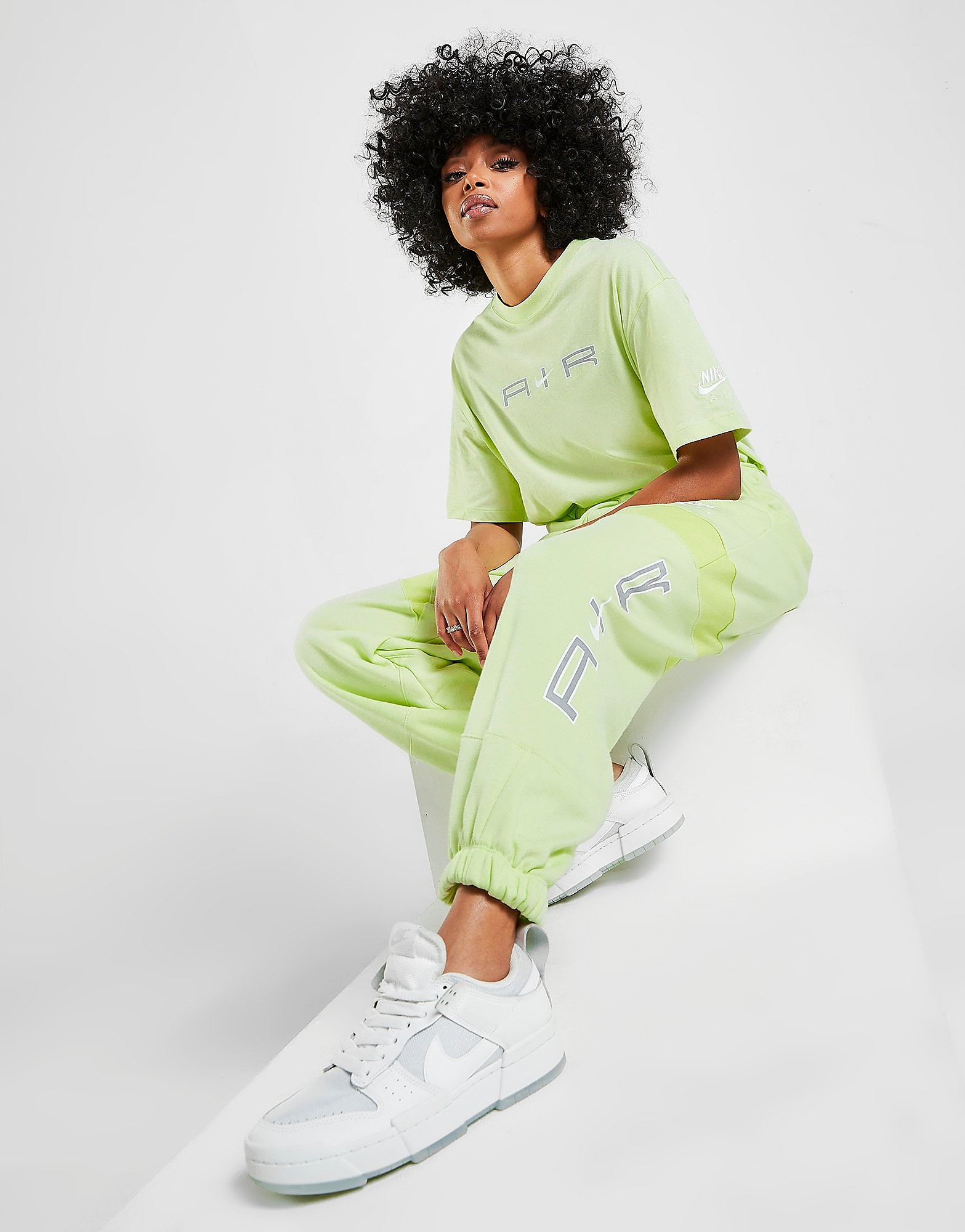 

Nike Air Joggers - Lime Ice/Light Lemon Twist/White - Womens, Lime Ice/Light Lemon Twist/White