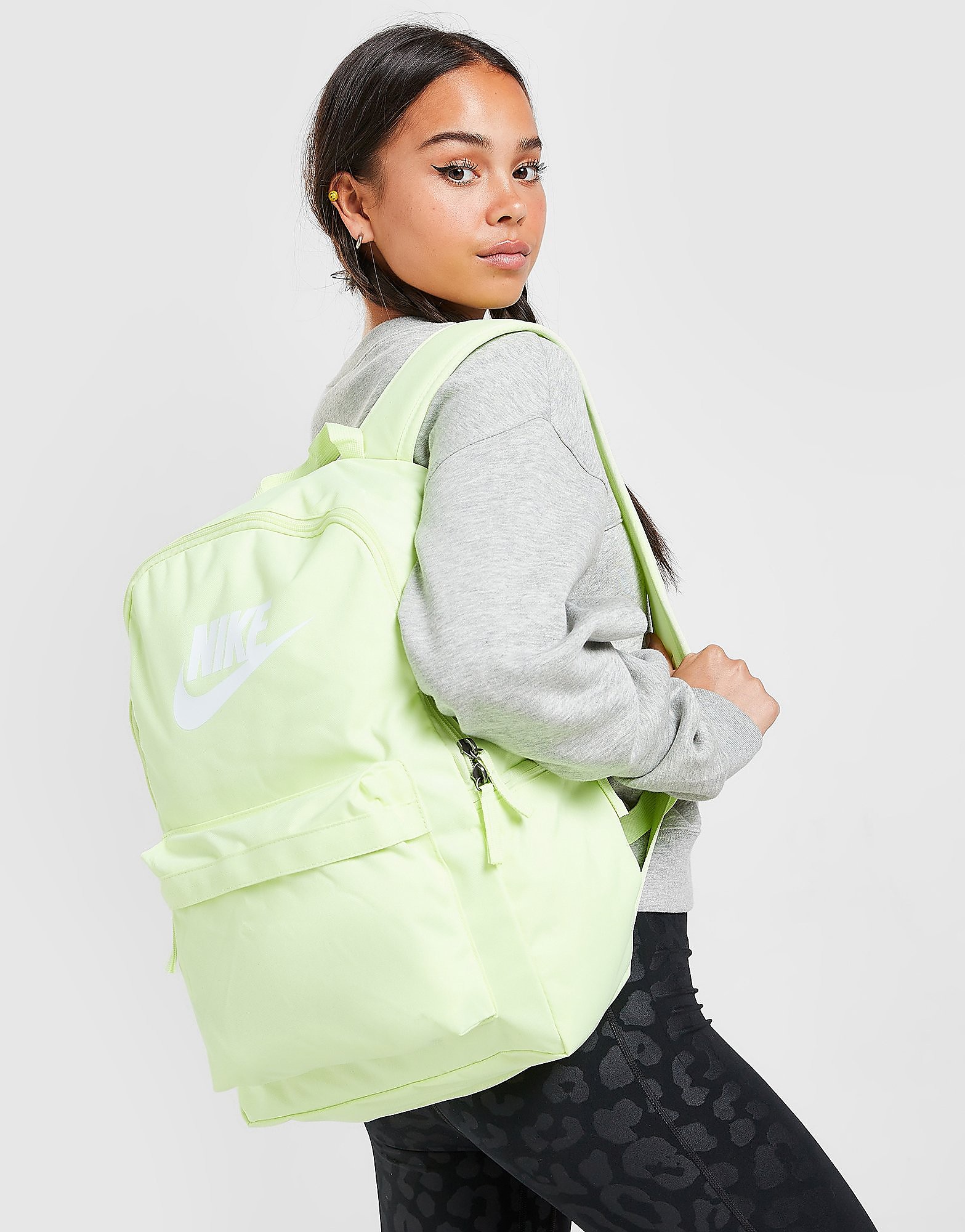 

Nike Heritage Backpack - Only at JD - Barely Volt/Black/White - Kids, Barely Volt/Black/White