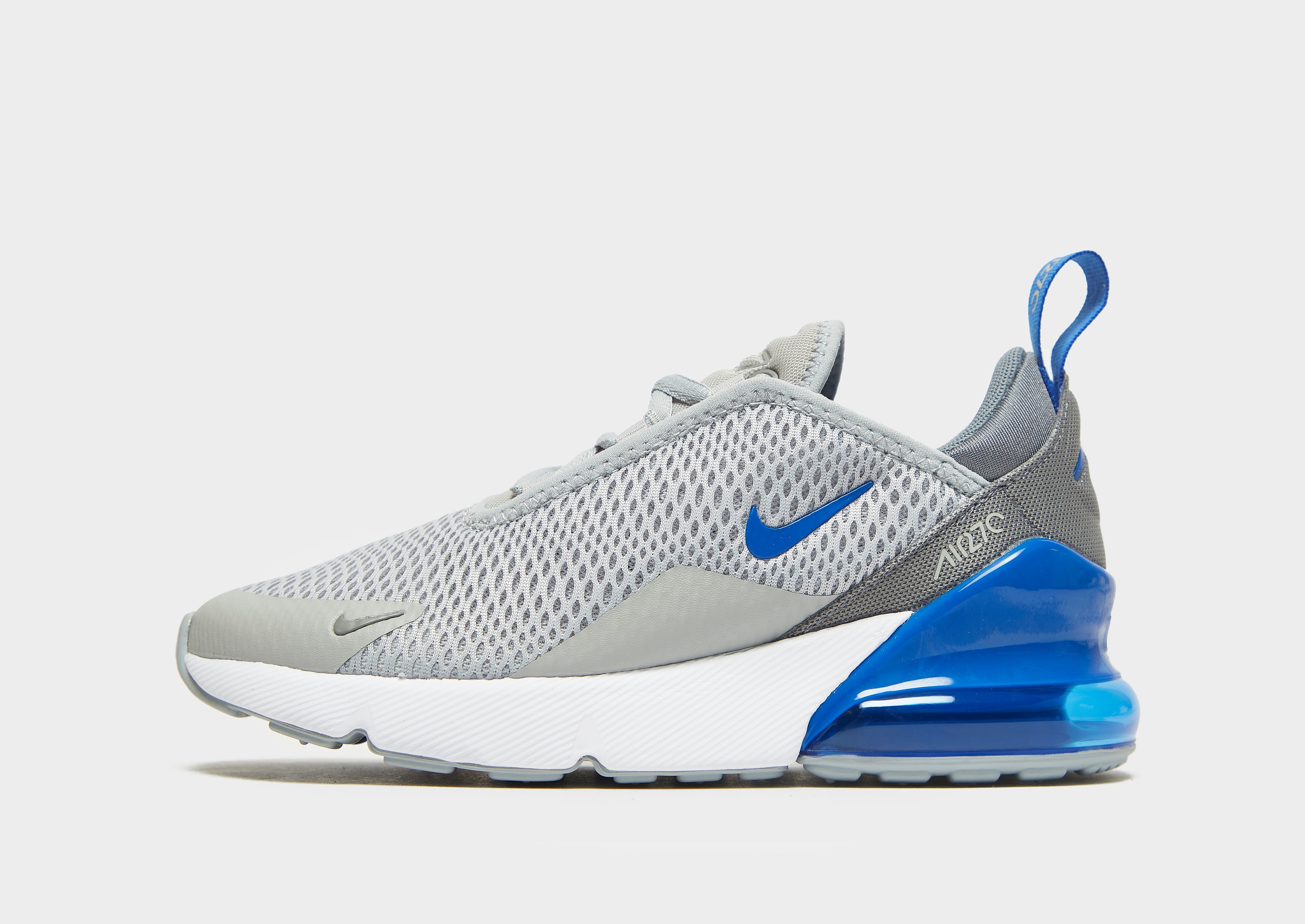 

Nike Air Max 270 Children - Only at JD - Light Smoke Grey/Smoke Grey/White/Game Royal - Kids, Light Smoke Grey/Smoke Grey/White/Game Royal