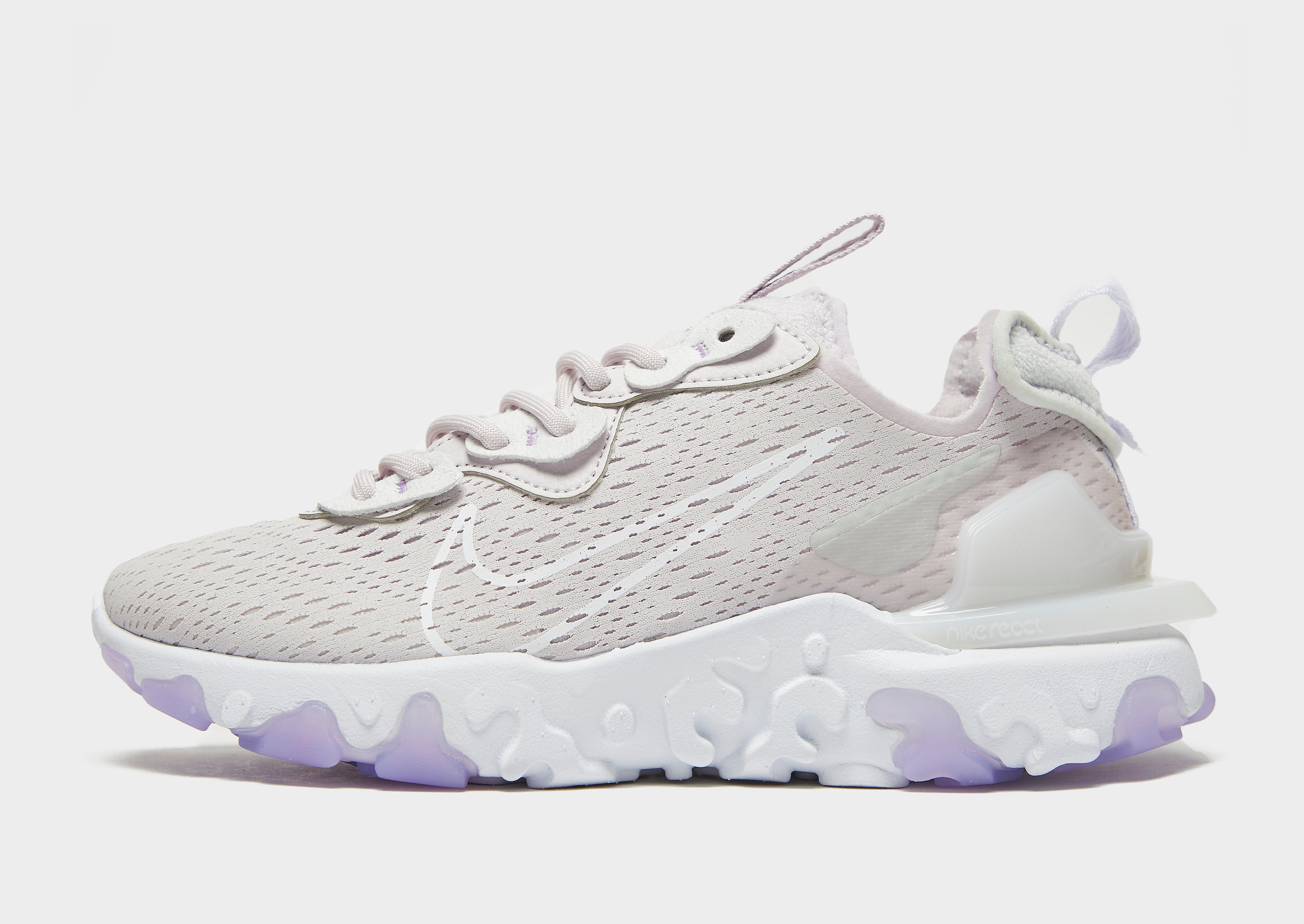 

Nike React Vision Women's - Only at JD - Venice/Photon Dust/White/Lilac, Venice/Photon Dust/White/Lilac