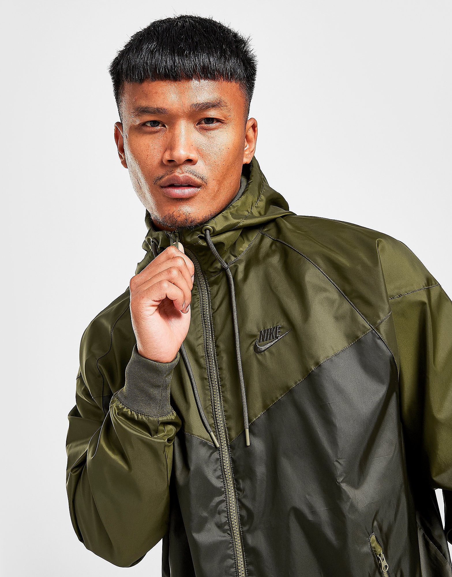 

Nike Windrunner Jacket - Sequoia/Rough Green/Sequoia - Mens, Sequoia/Rough Green/Sequoia
