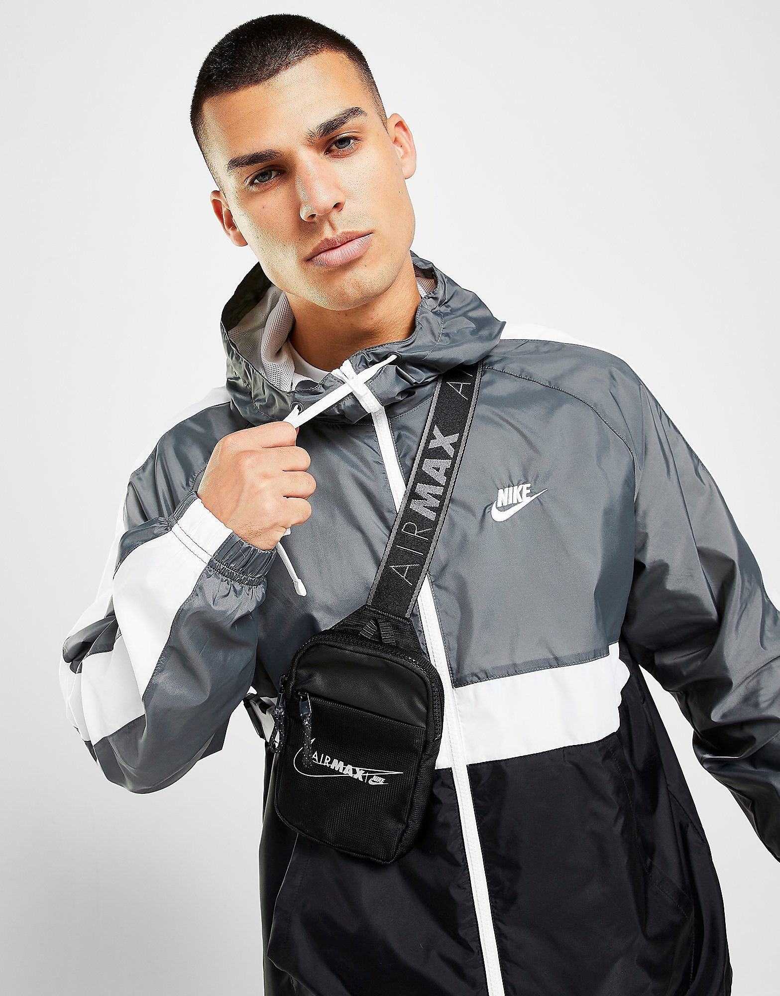 

Nike Essential Air Max Hip Pack - Only at JD - Black/Black/Metallic Silver - Kids, Black/Black/Metallic Silver