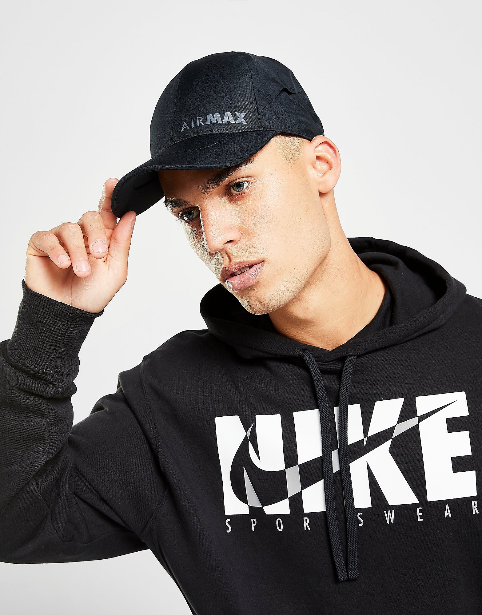 

Nike Sportswear Air Max Legacy 91 Cap - Black/Black - Mens, Black/Black
