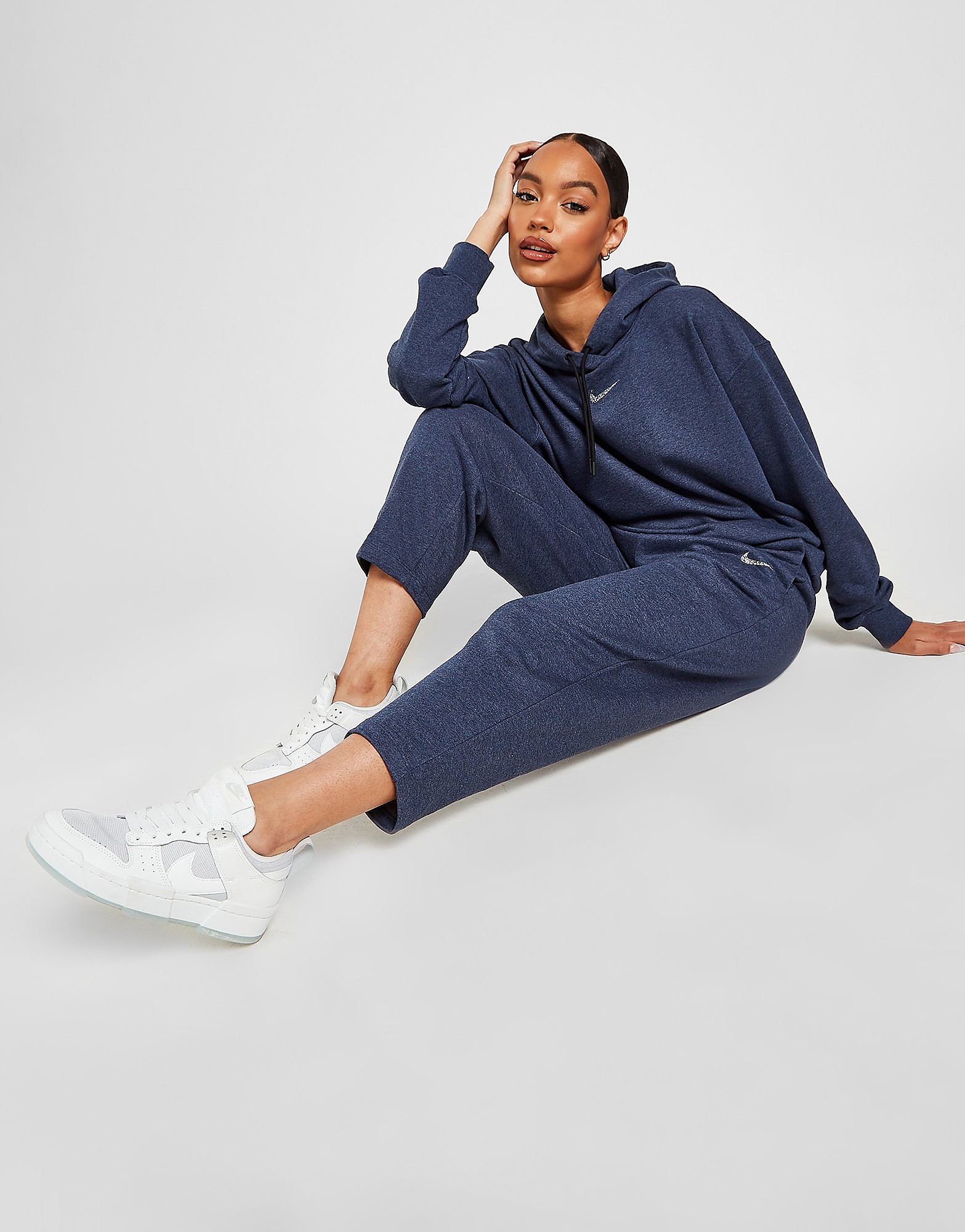 Nike Sustainable Fleece Joggers - Deep Royal Blue/Heather/White - Womens, Deep Royal Blue/Heather/White