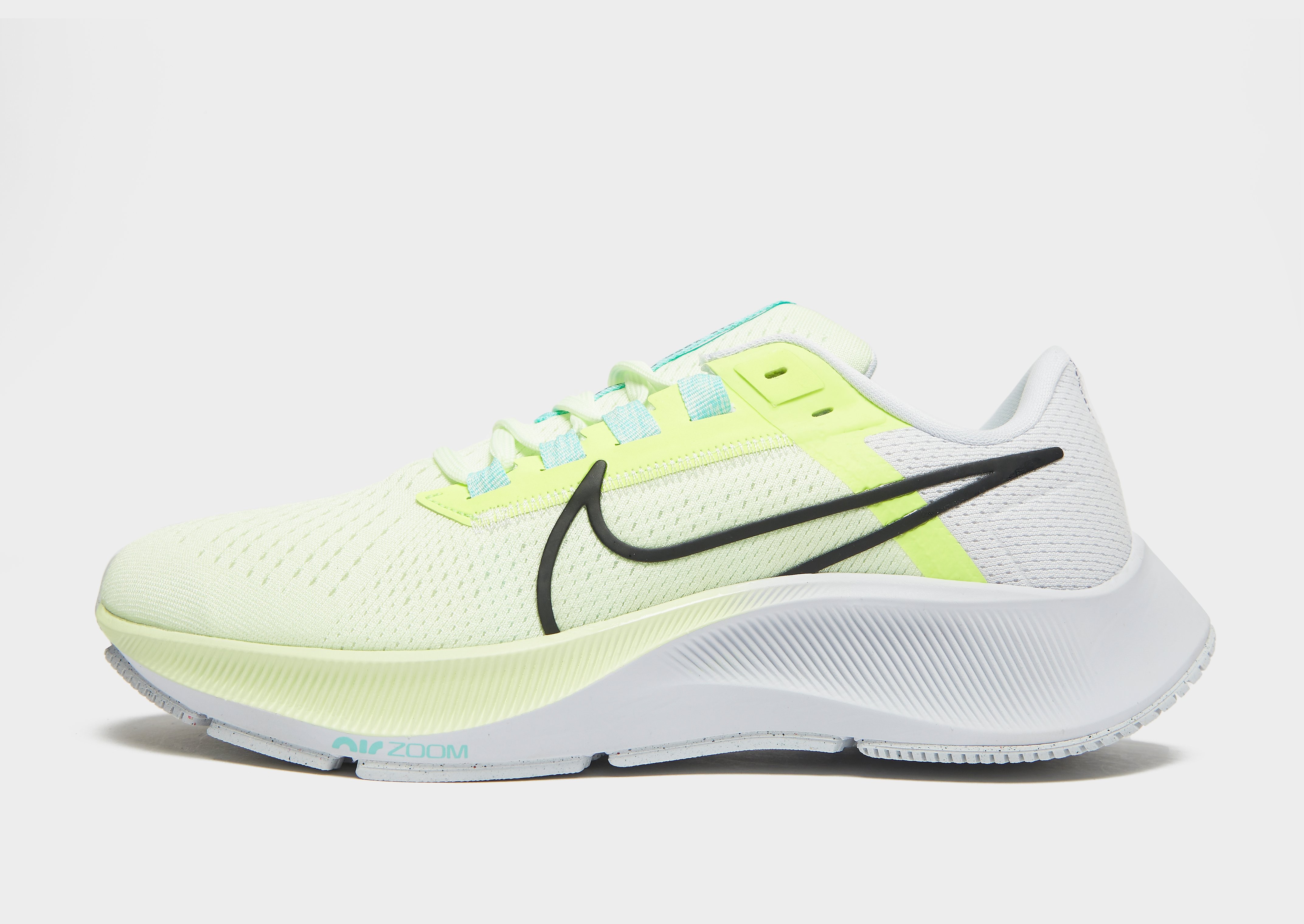 

Nike Air Zoom Pegasus 38 Women's - Barely Volt/Volt/Aurora Green/Black, Barely Volt/Volt/Aurora Green/Black