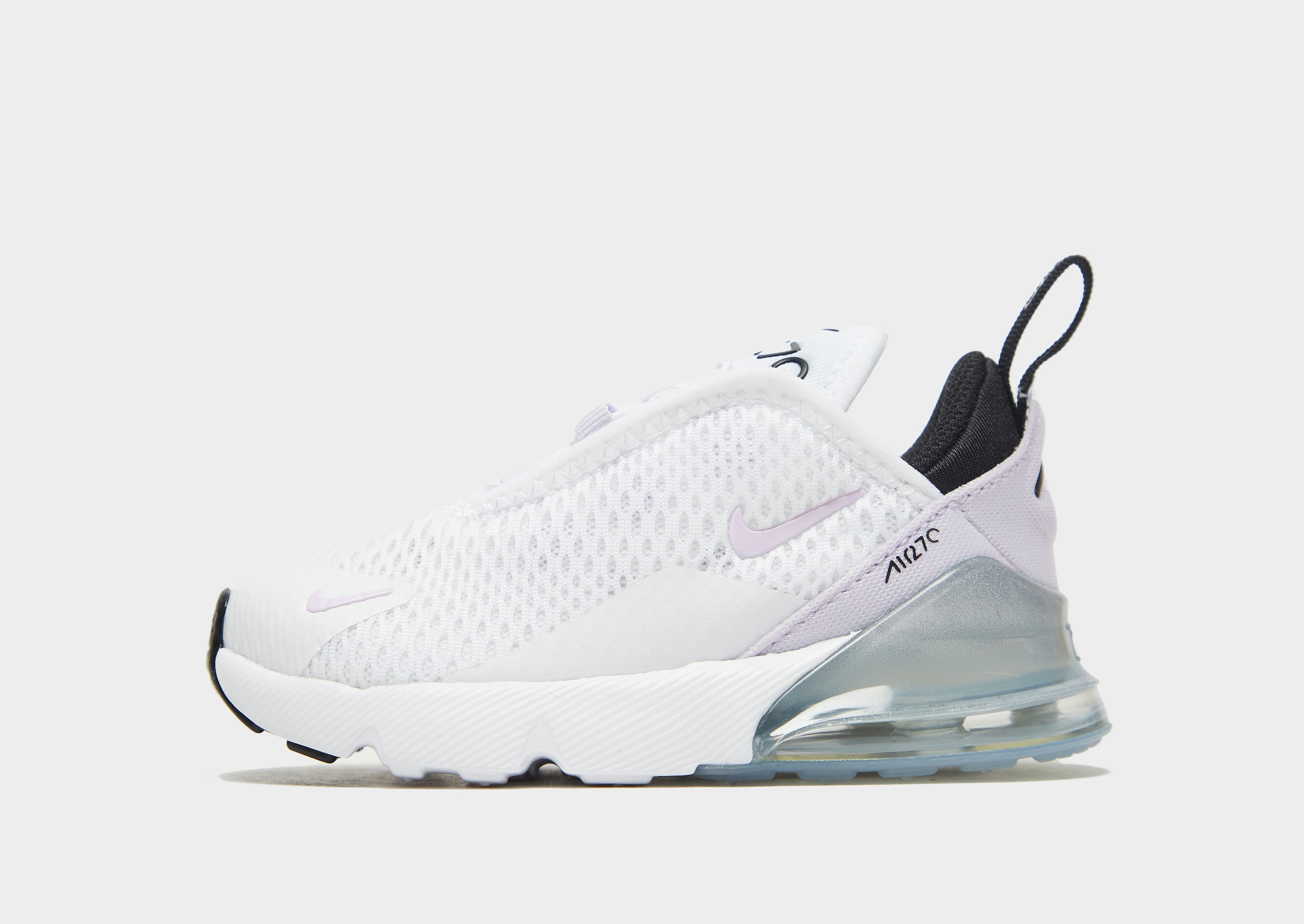 

Nike Air Max 270 Infant - White/Black/Metallic Silver/Pure Violet - Kids, White/Black/Metallic Silver/Pure Violet