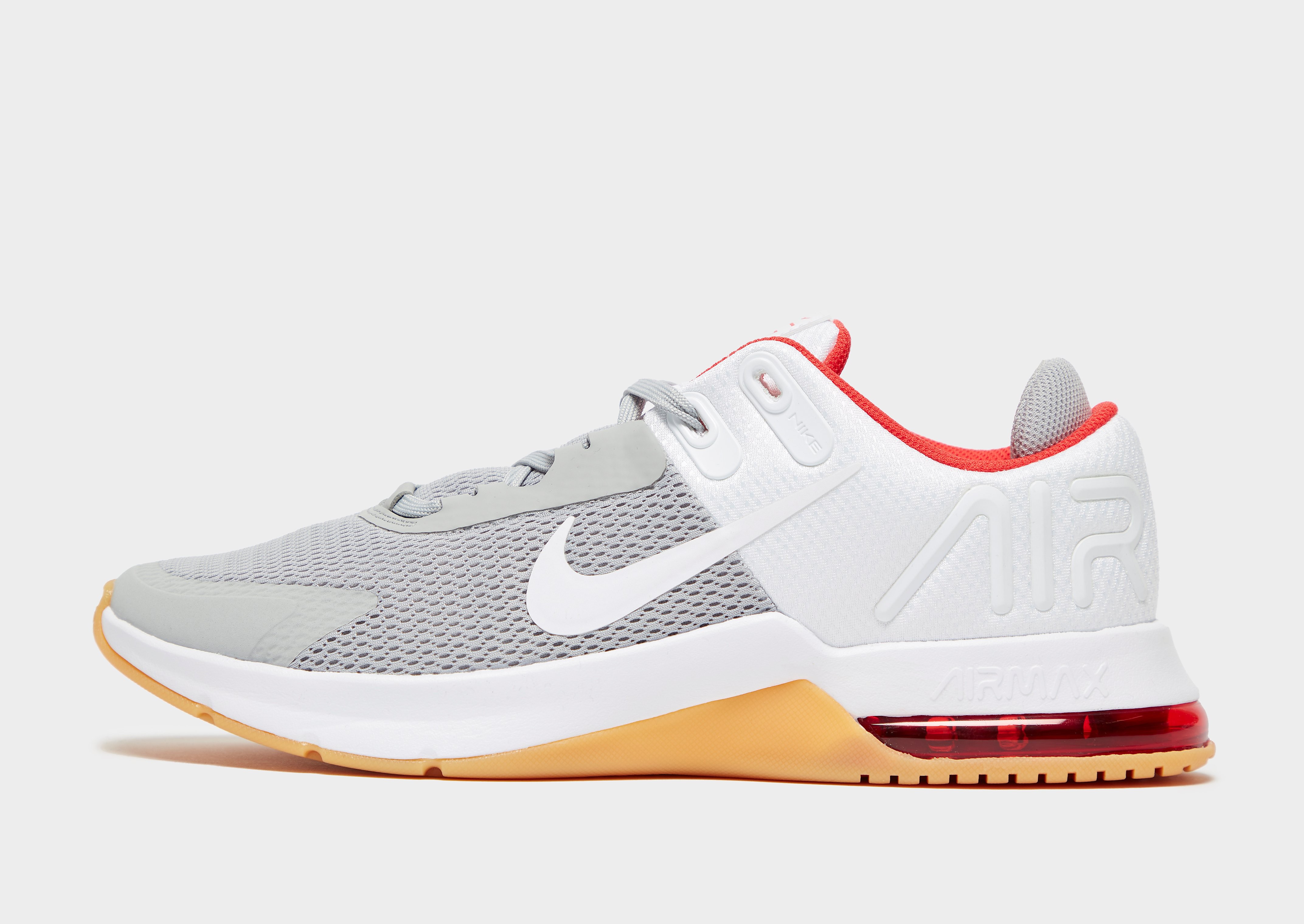 Nike Air Max Alpha TR 4 - Light Smoke Grey/White/Chile Red/White - Mens, Light Smoke Grey/White/Chile Red/White