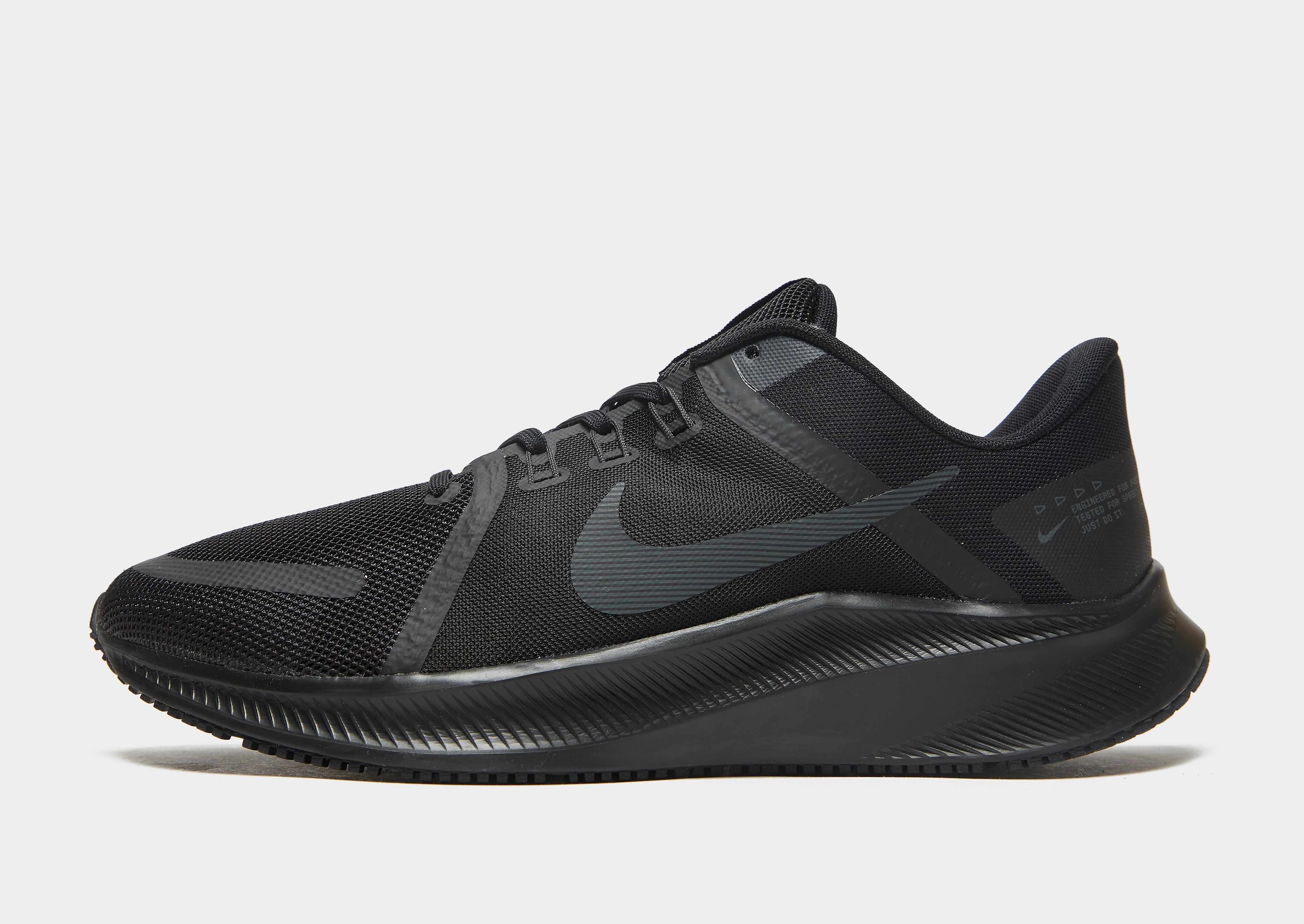 

Nike Quest 4 - Black/Dark Smoke Grey - Mens, Black/Dark Smoke Grey