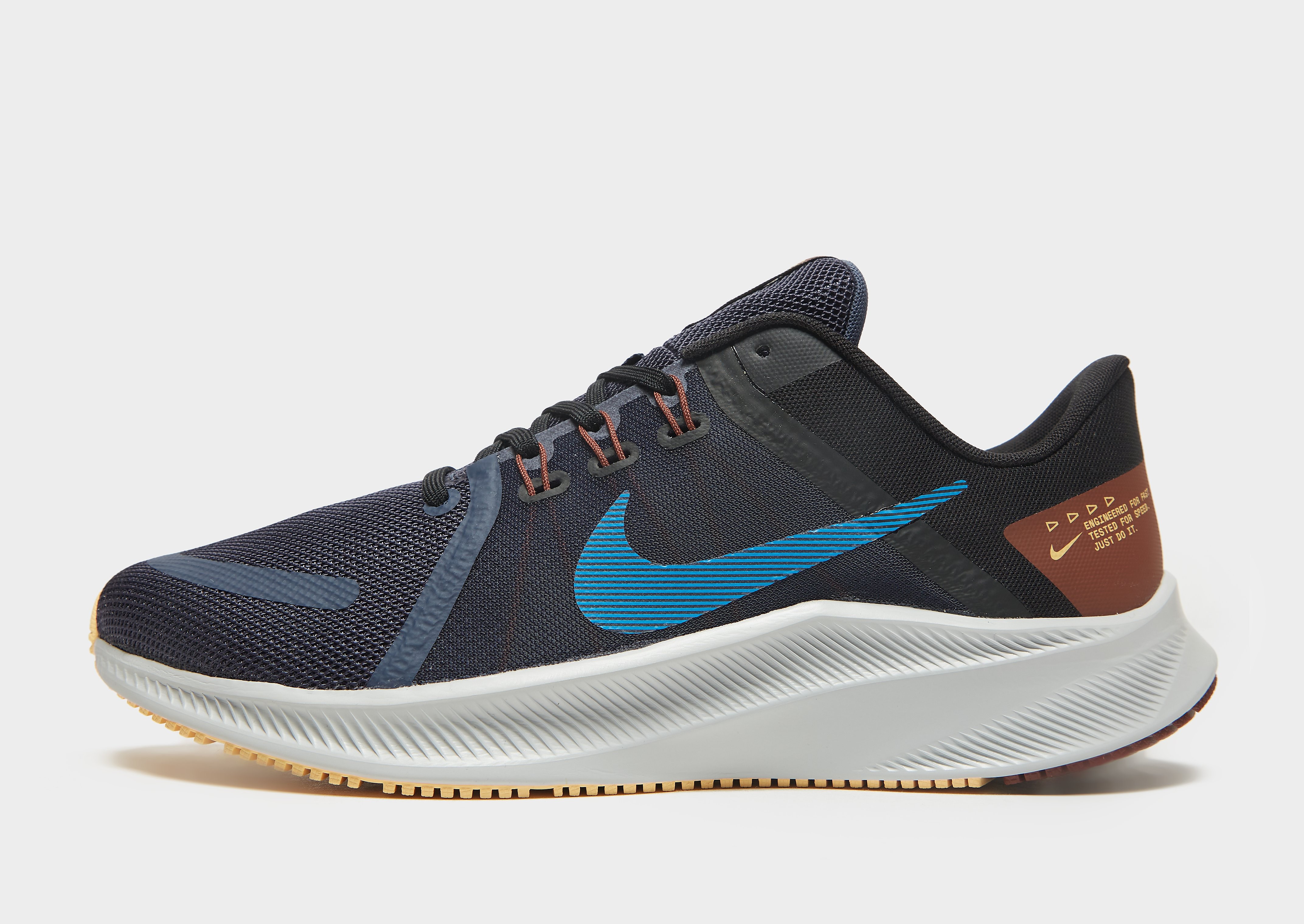 

Nike Quest 4 - Thunder Blue/Black/Grey Fog/Light Photo Blue - Mens, Thunder Blue/Black/Grey Fog/Light Photo Blue