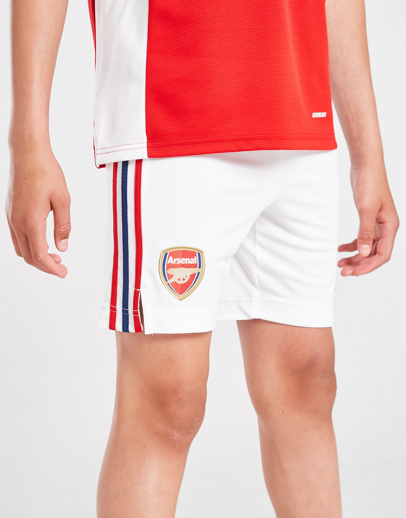 

adidas Arsenal FC 2021/22 Home Shorts Junior - White - Kids, White