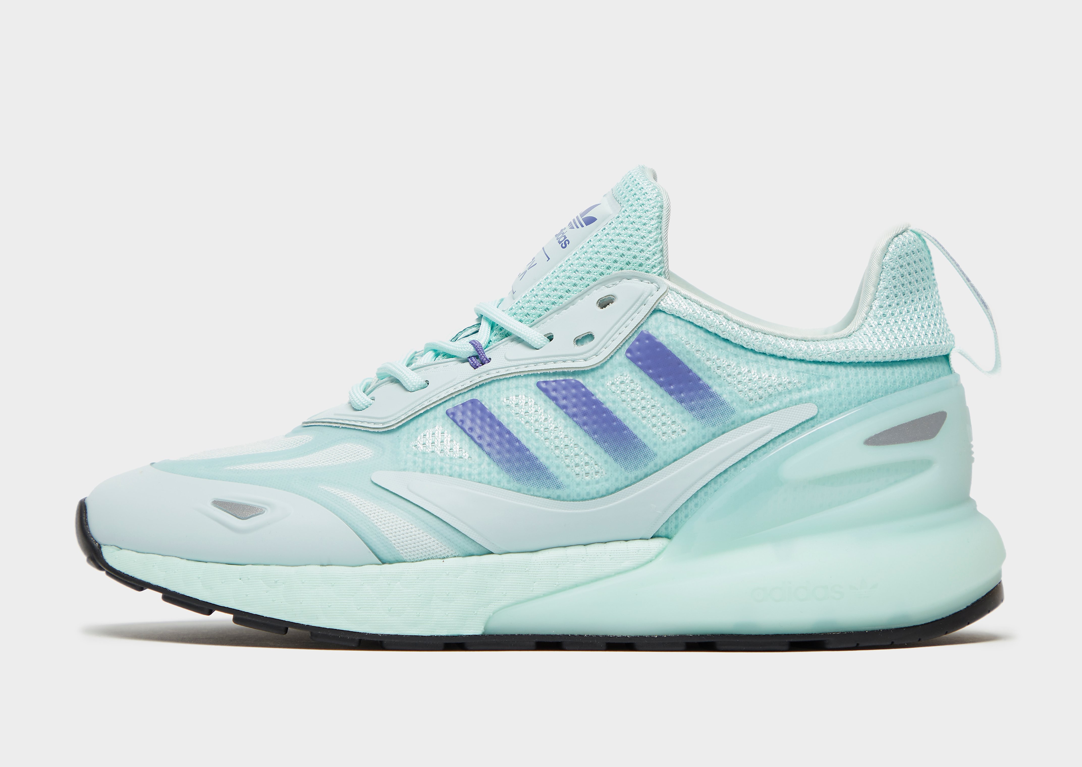 

adidas Originals ZX 2K Boost 2.0 Women's - Halo Mint / Purple / Silver Metallic, Halo Mint / Purple / Silver Metallic