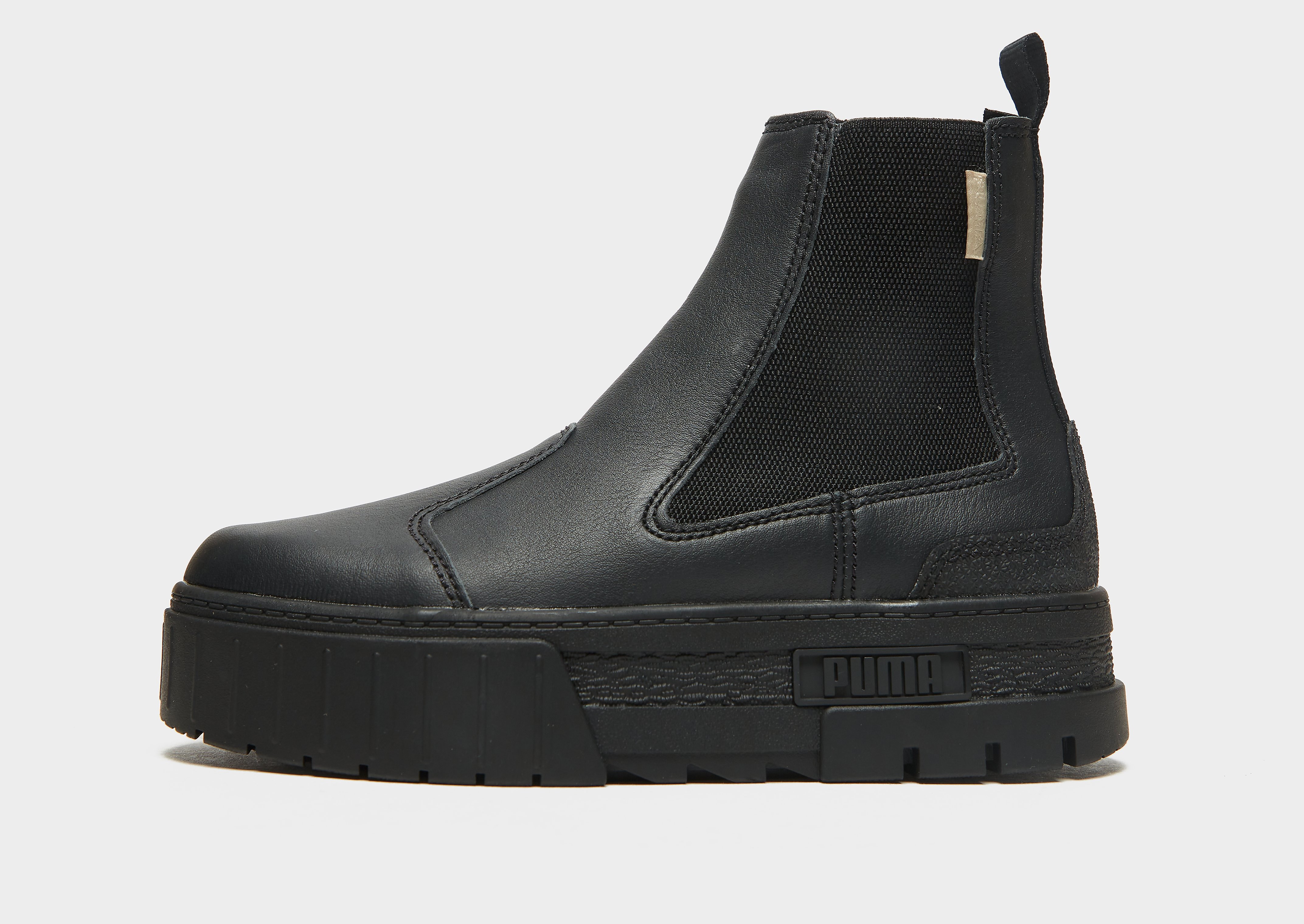 Puma Mayze Leather Chelsea Boots Women's - Black, Black